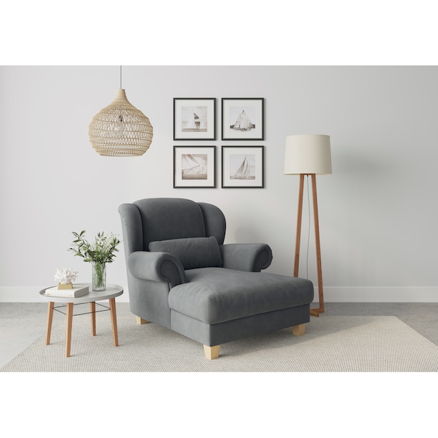 Home affaire Loveseat »Loveseat Queenie«, (1 St.), mit softem, weichem  Sitzkomfort, zeitloses Design, inkl. Zierkissen kaufen | BAUR