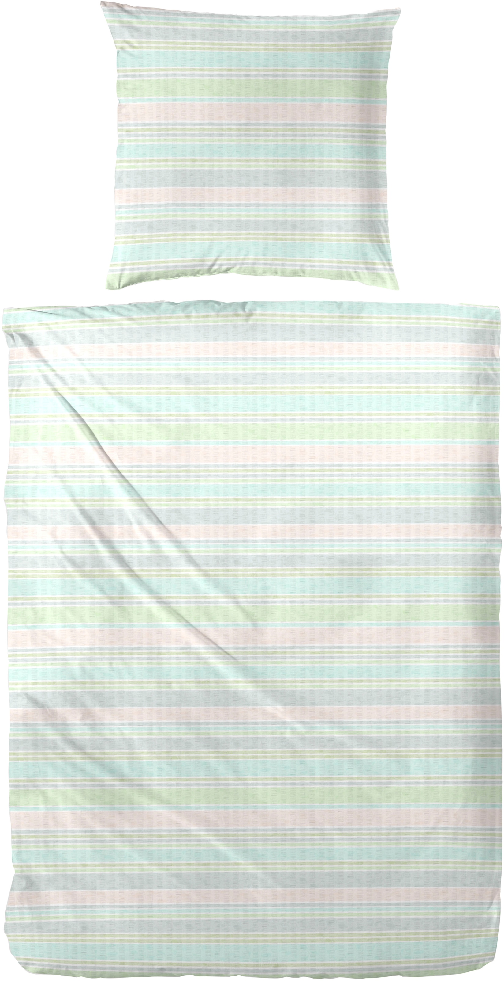 Primera Bettwäsche "Primera Soft-Seersucker-Bettwäsche Piruleta" 1 Stk. tlg günstig online kaufen