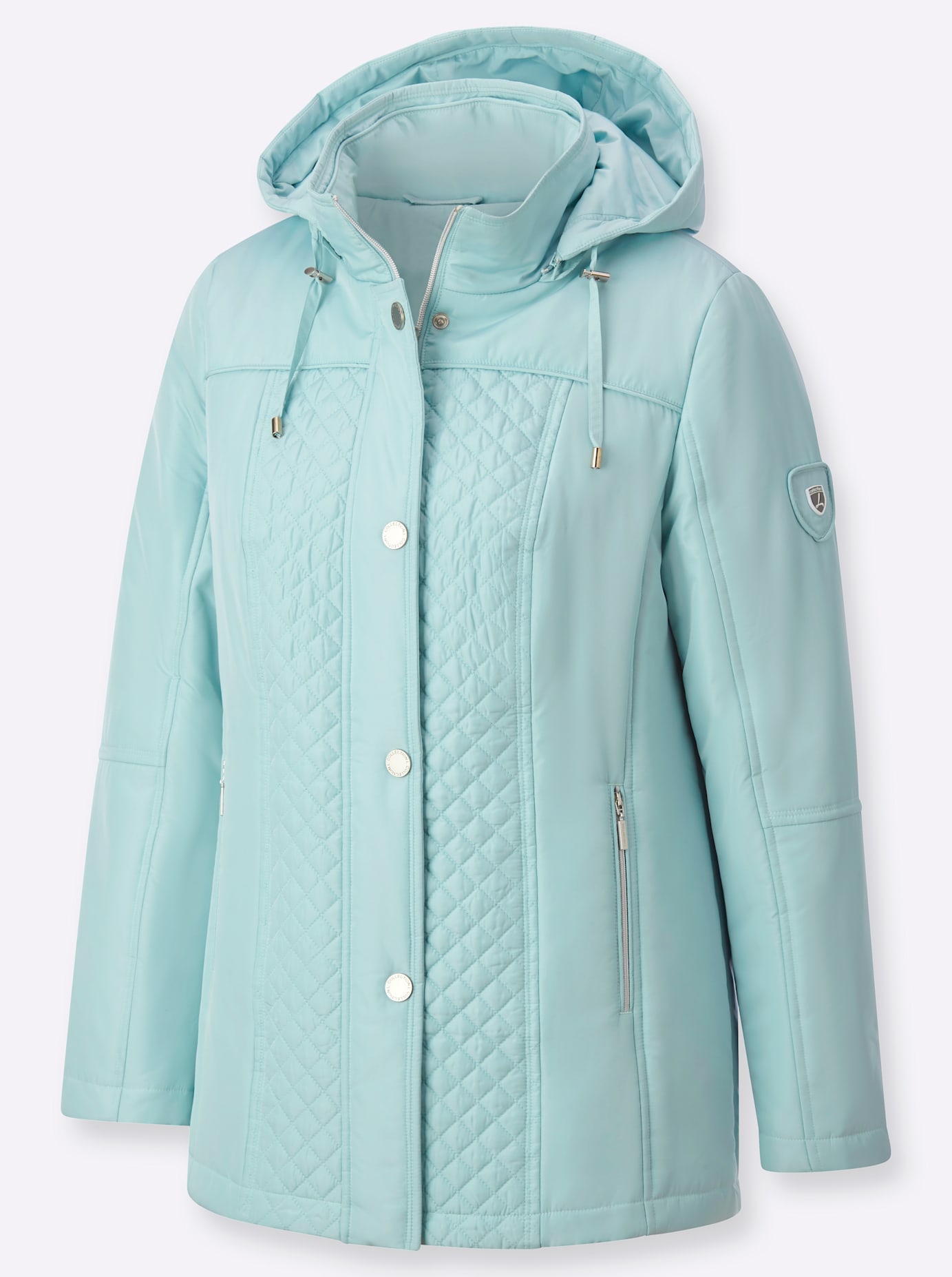 Thumbnail - Casual Looks Steppjacke mitKapuze