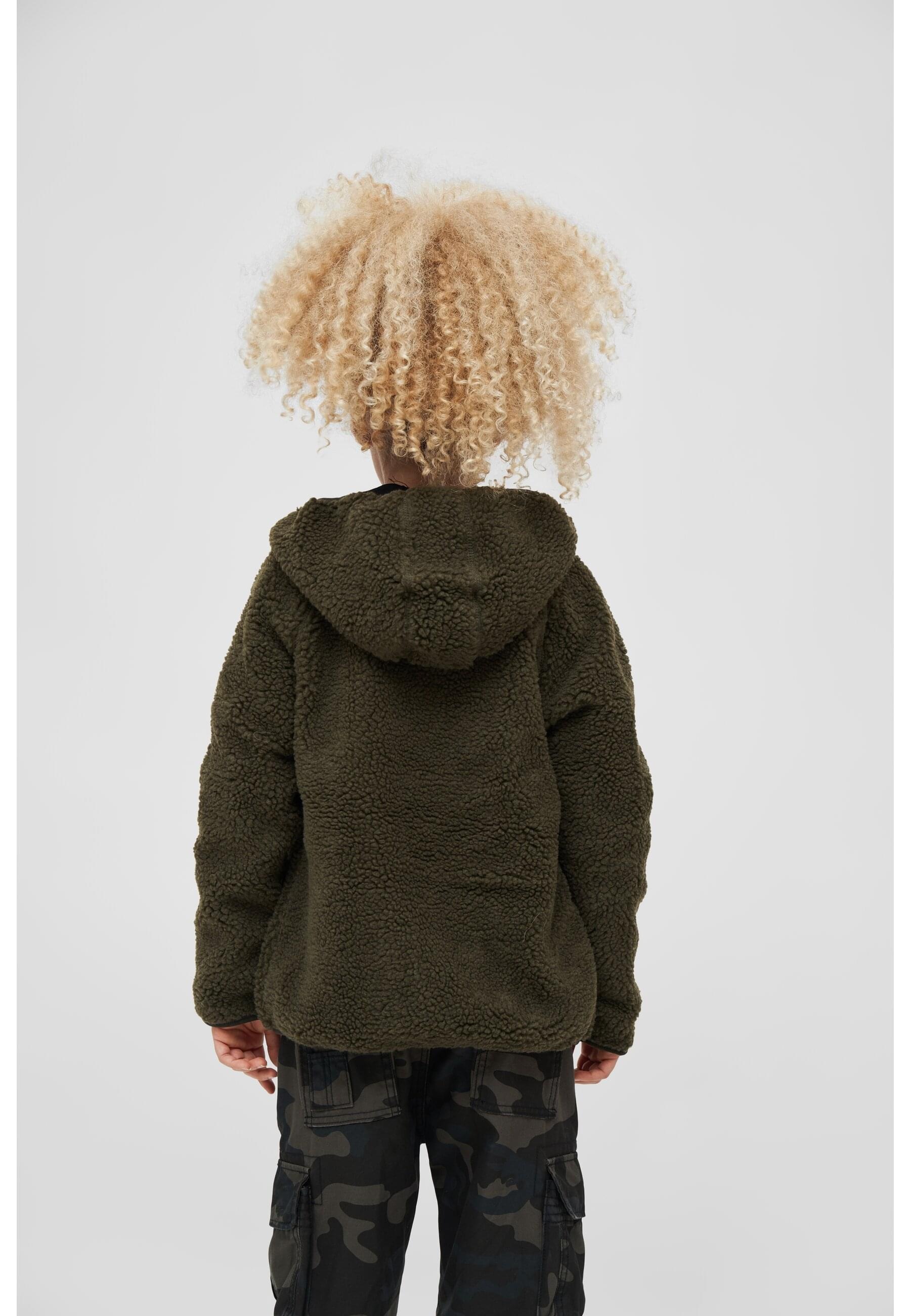 Brandit Allwetterjacke »Brandit Damen Kids Teddyfleecejacket Hood«, (1 St.), mit Kapuze