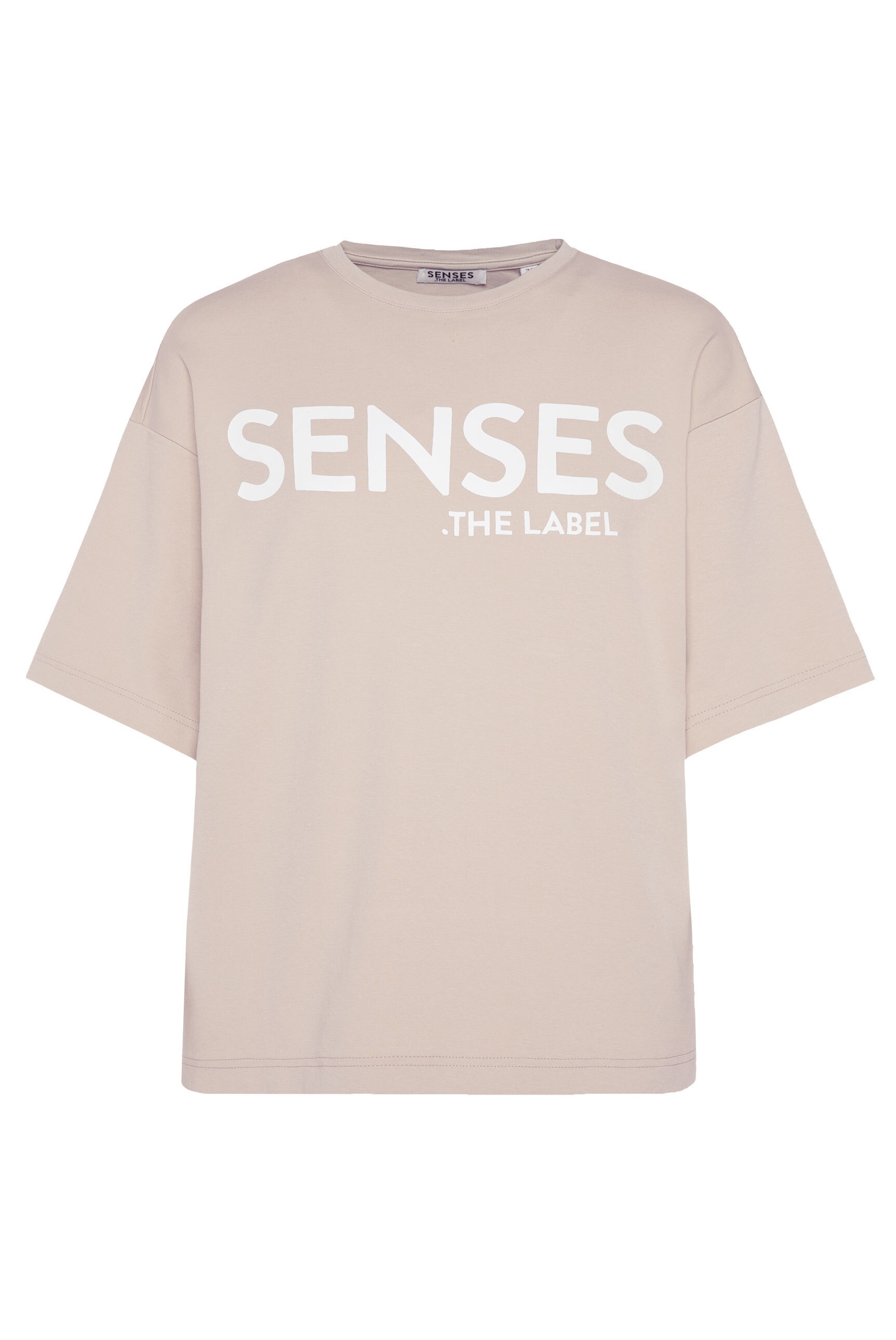 SENSES.THE LABEL Rundhalsshirt, aus Baumwolle