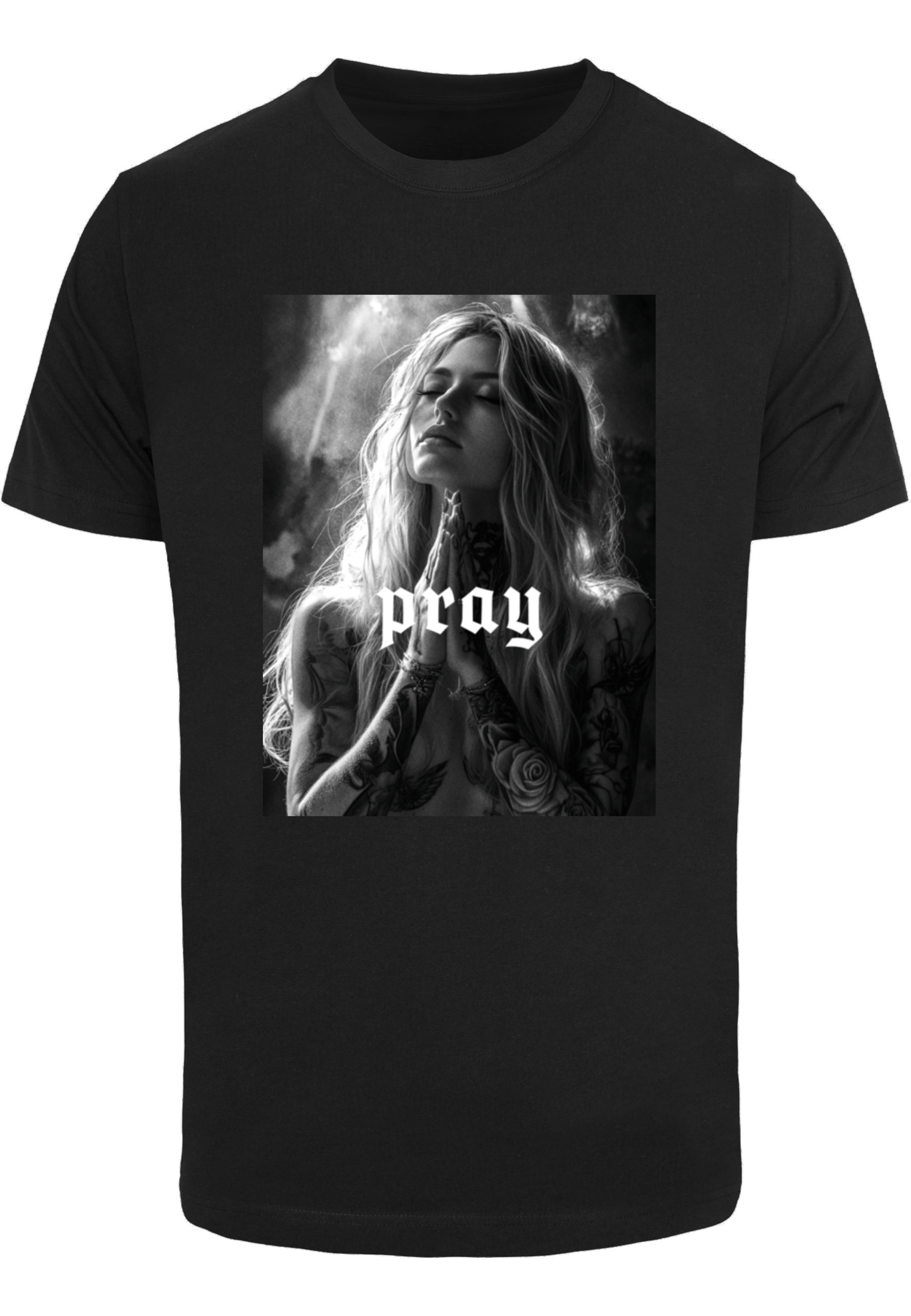 MisterTee T-Shirt "MisterTee Praying Girl Tee" 1 Stk. günstig online kaufen