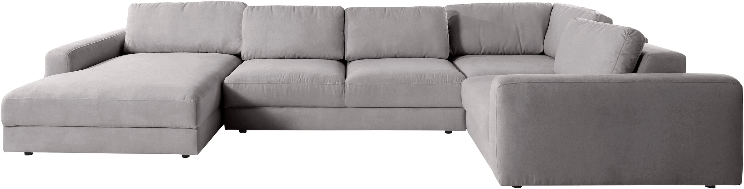 Places of Style Wohnlandschaft »Bloomfield, Mega Polsterprogramm, Breite 405cm, viel Platz, U-Form«, mit extra tiefer Sitzfläche, wahlweise mit Sitztiefenverstellung