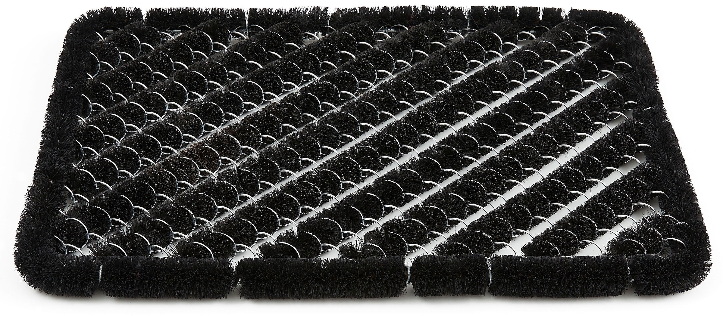 Andiamo Fußmatte »Kokos Drahtgitter«, rechteckig, 30 mm Höhe, Schmutzfangmatte, robust & strapazierfähig, In- und Outdoor geeignet