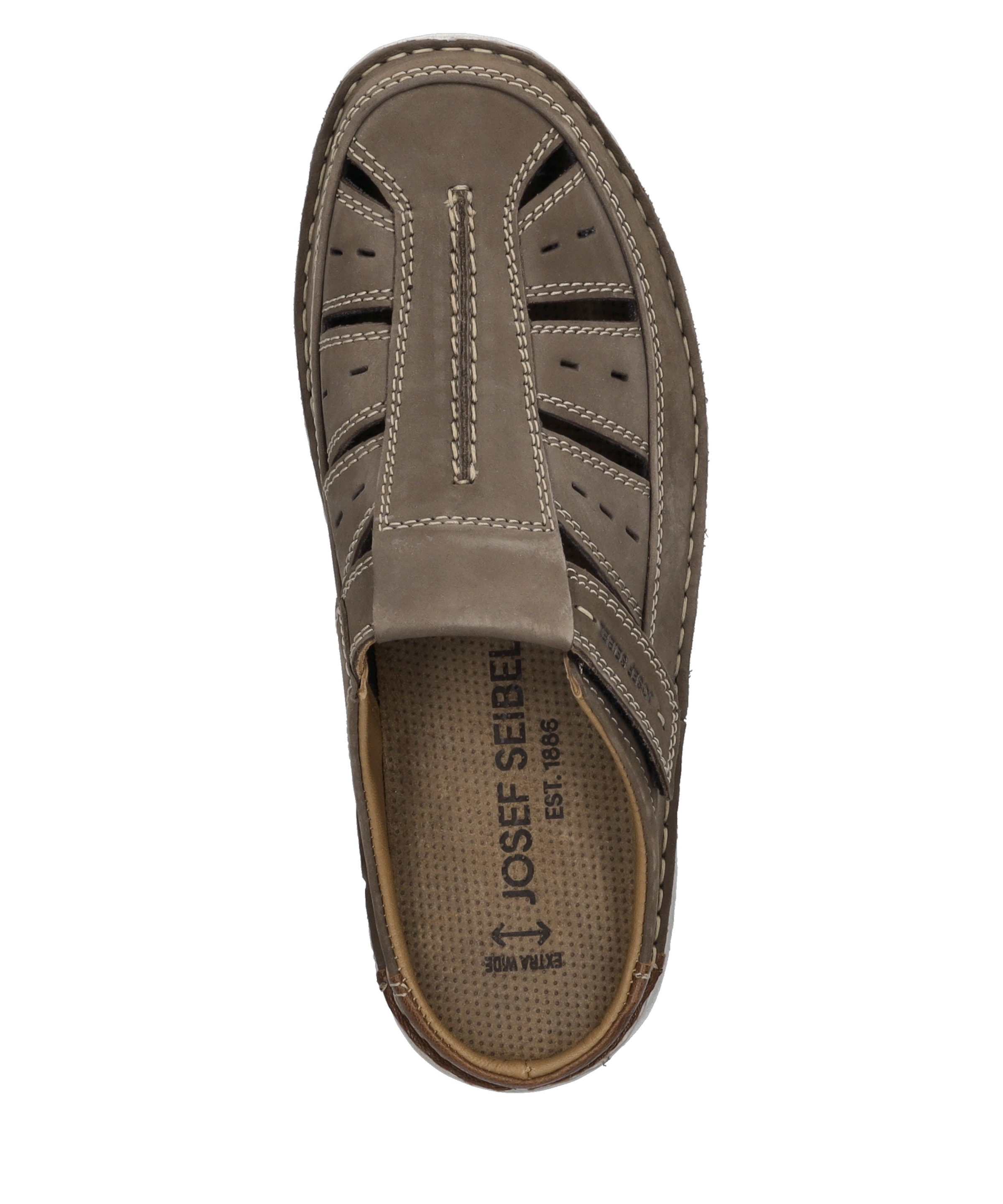 Josef Seibel Slipper »Anvers 76, grau-kombi«