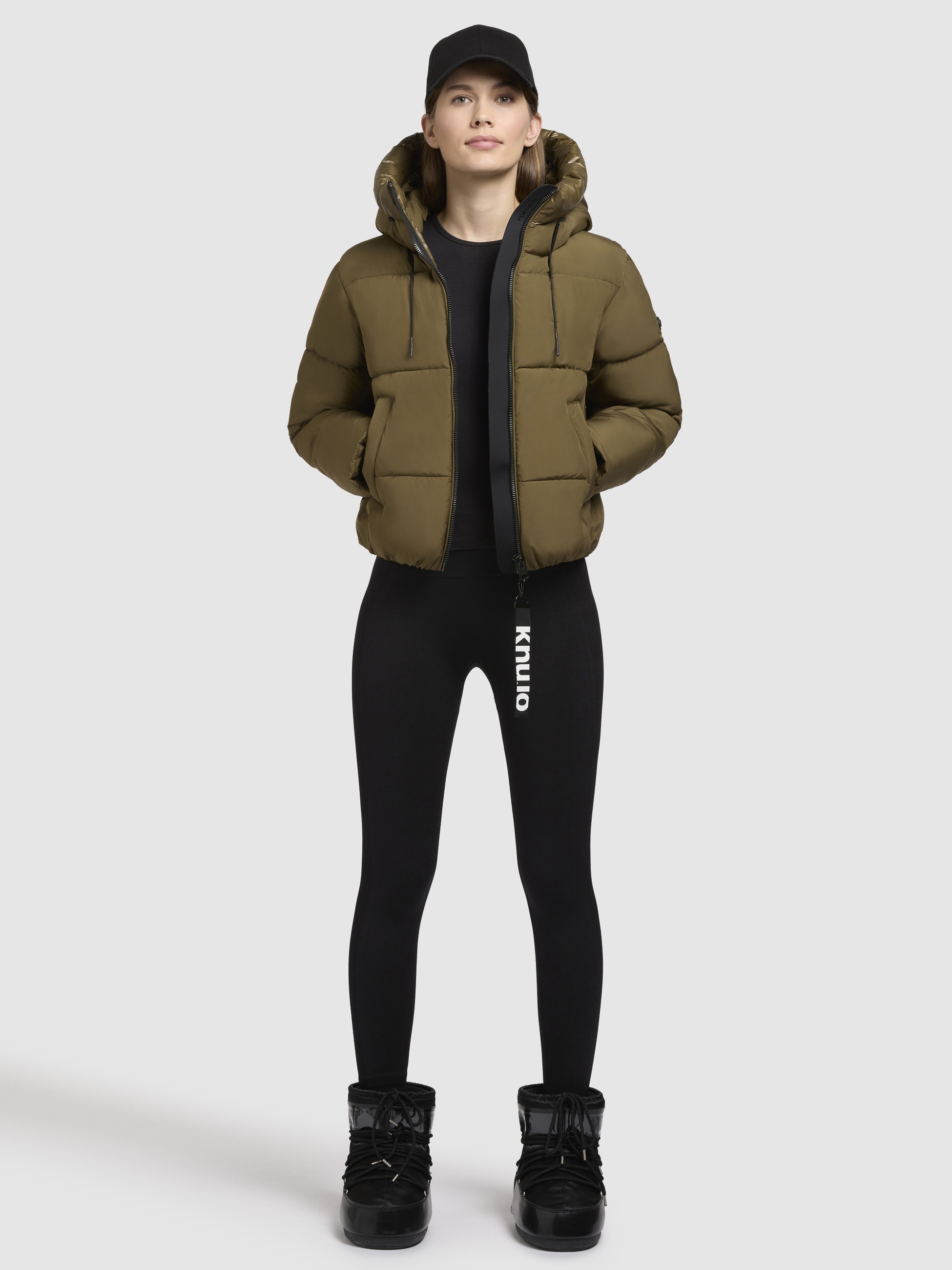 khujo Steppjacke »ELIDA«, mit Kapuze