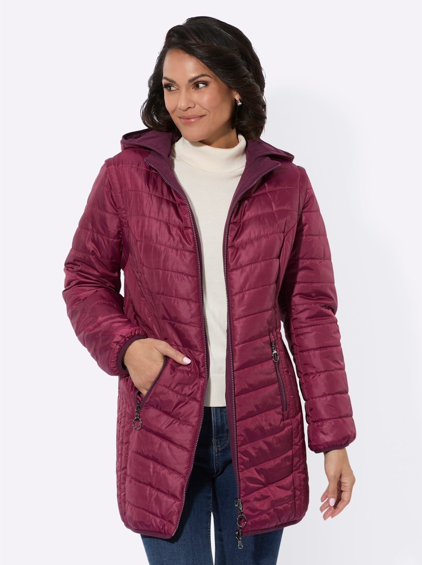 Casual Looks Wendejacke, mit Kapuze günstig online kaufen