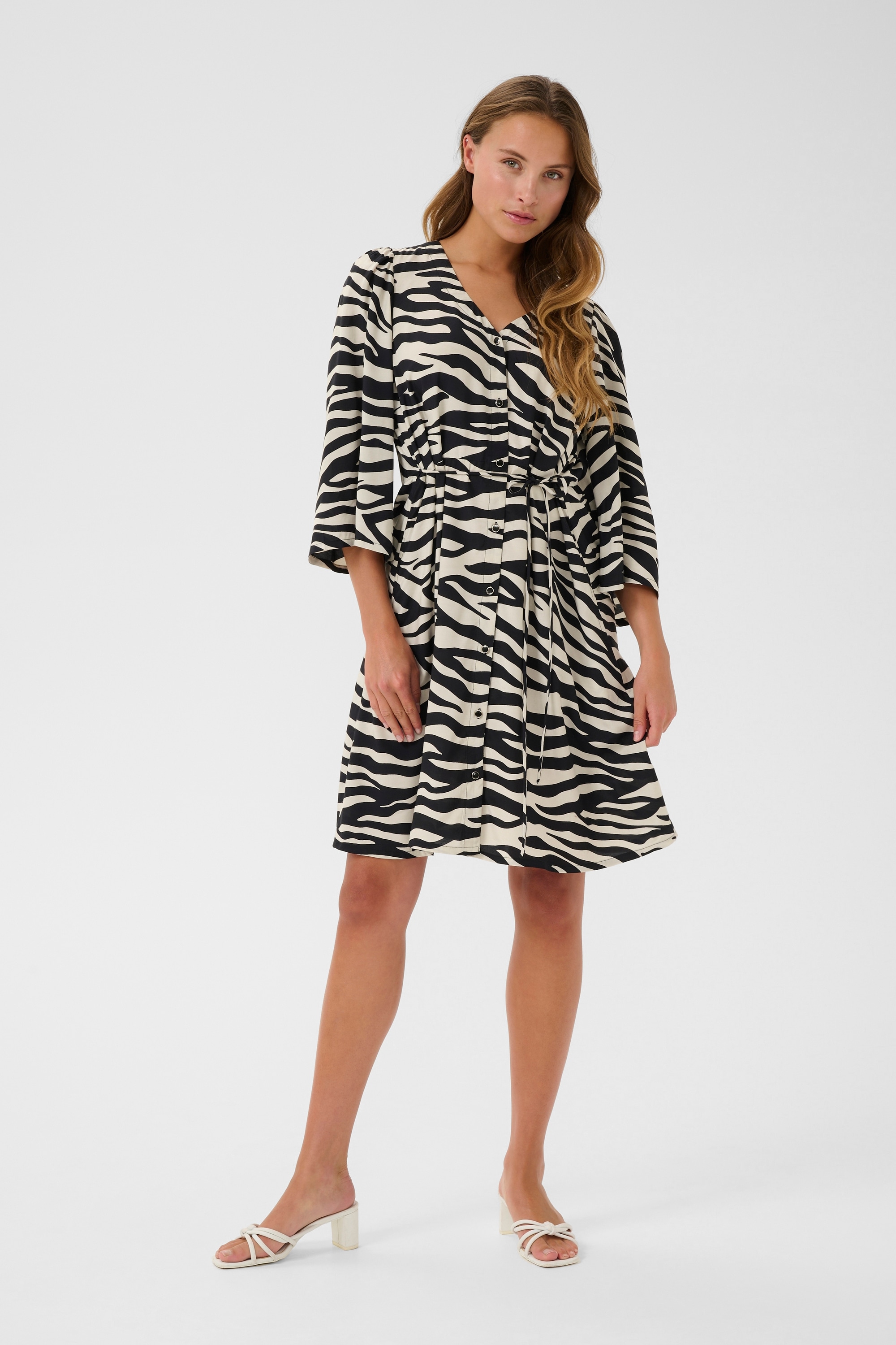 KAFFE Midikleid »Damen Kleid KApedra«