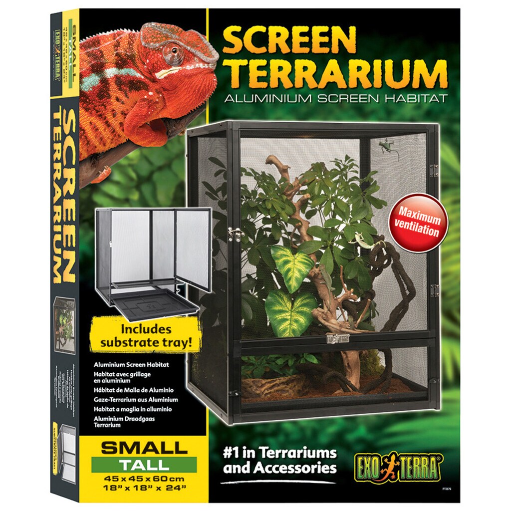 Exo Terra Terrarium »EX Aluminium Gaze«