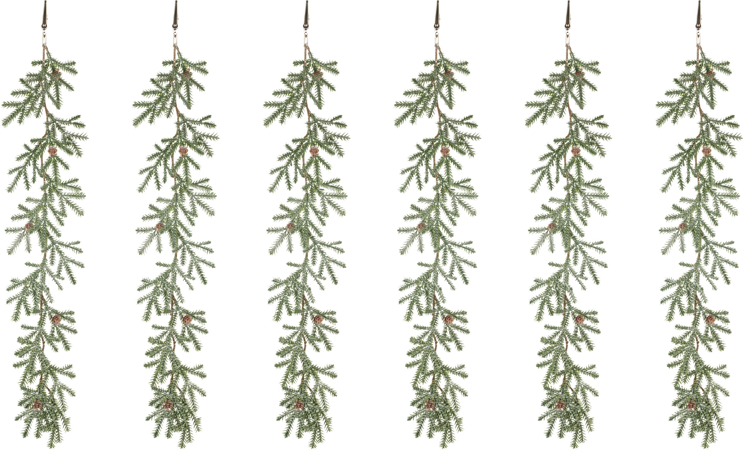 Creativ green Kunstgirlande "Tannengirlande mini" mit Clip-Befestigung günstig online kaufen