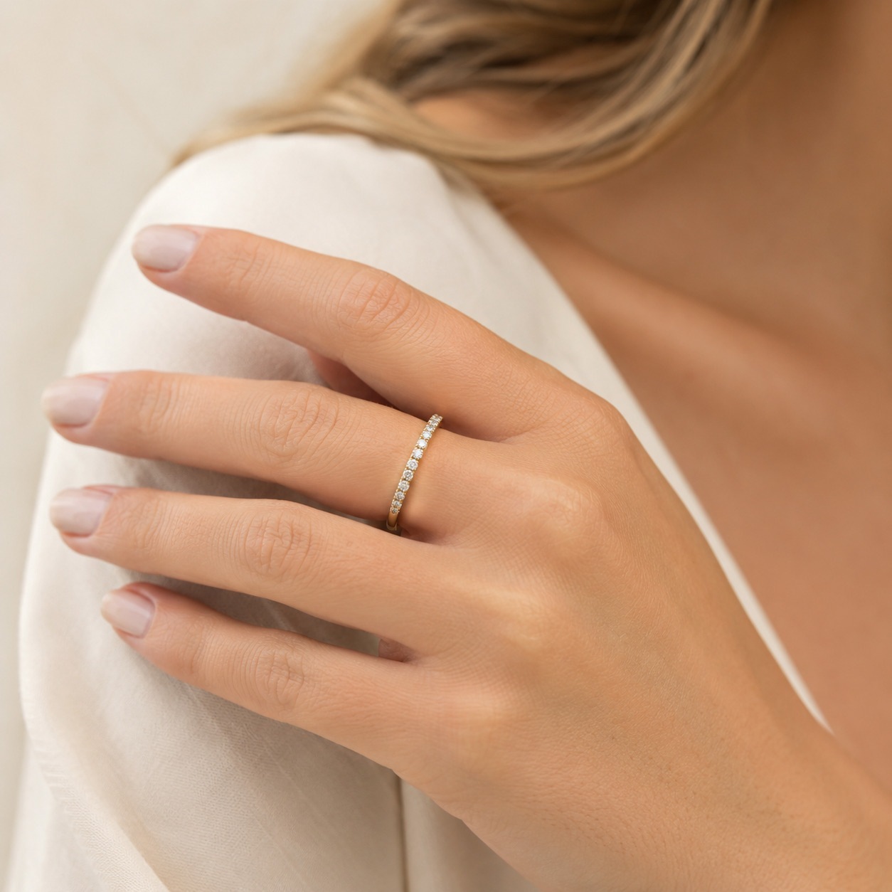 ONE ELEMENT Diamantring »Ring aus 585 Gold« mit 10 Lab Grown Diamanten / Labordiamanten 0,52 ct
