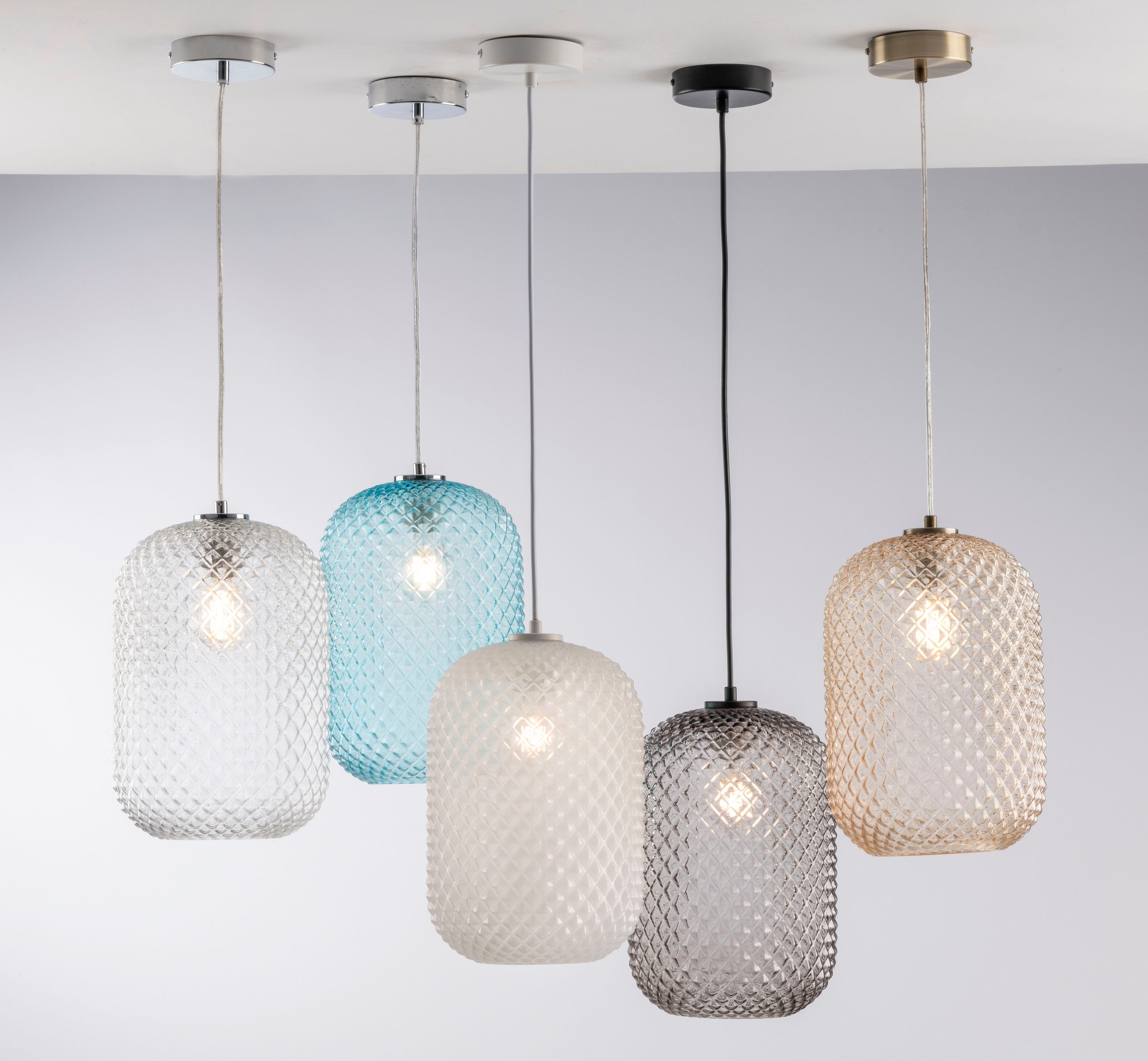 ECO-LIGHT Hängeleuchte »Ashford«, Leuchtmittel E27 | Leuchtmittel wechselbar