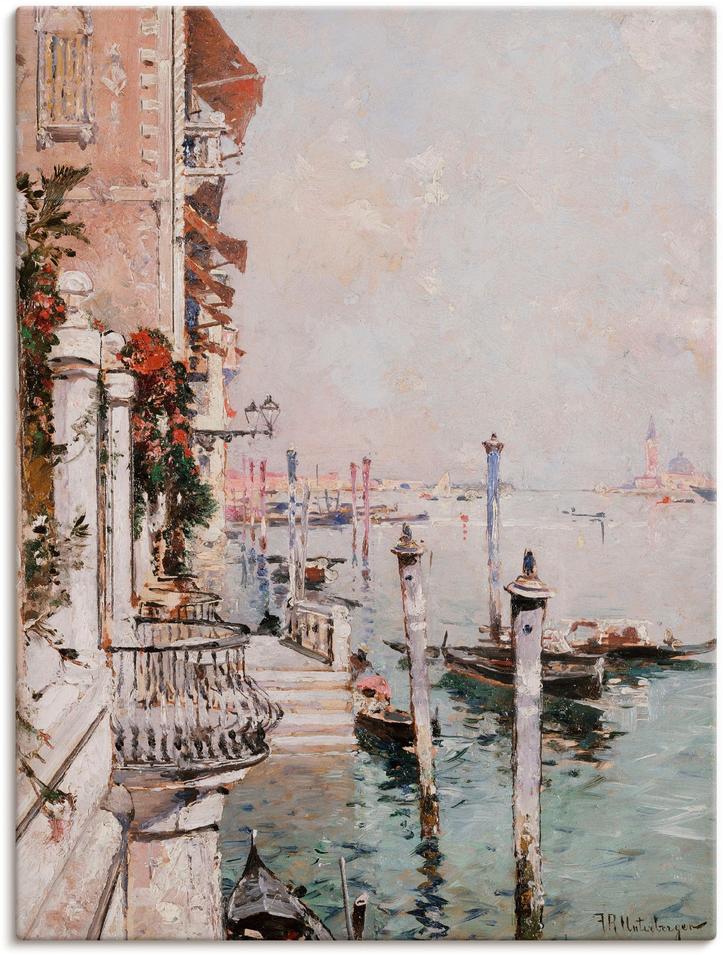 Artland Wandbild "Der Canal Grande, Venedig.", Italien, (1 St.), als Leinwa günstig online kaufen