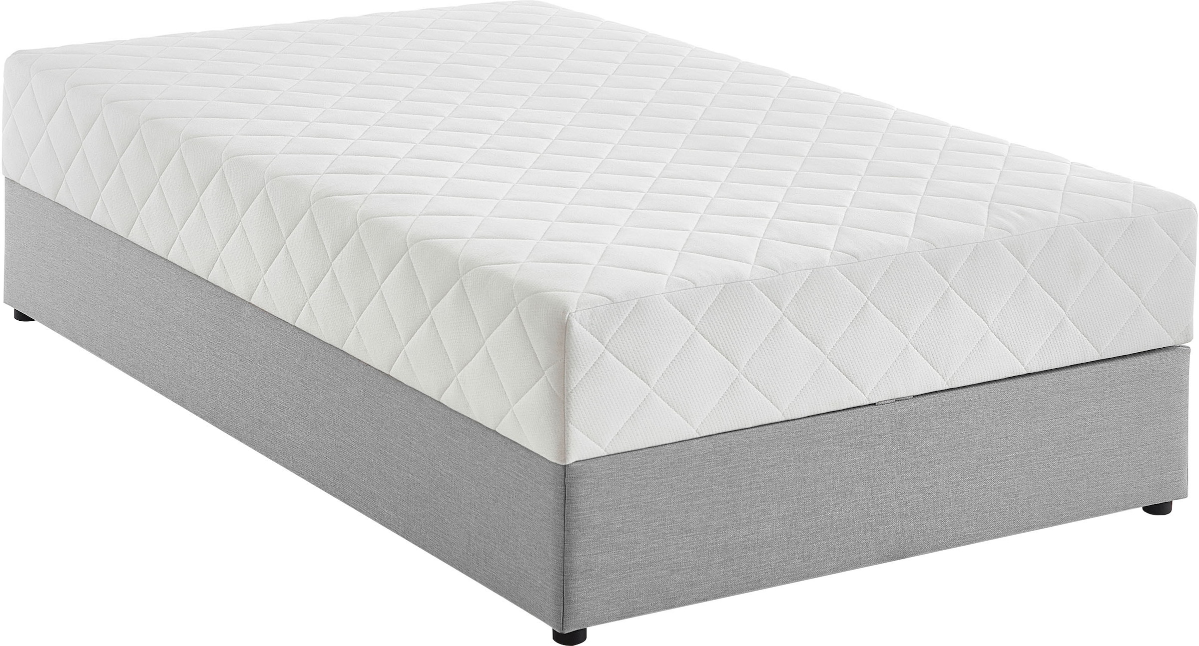 ATLANTIC home collection Boxbett »BELINA«, mit Taschenfederkernmatratze und geräumigem Bettkasten