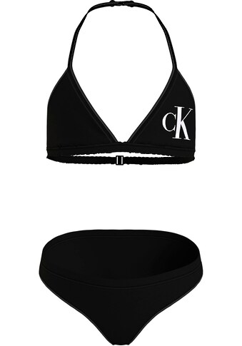 Calvin Klein Swimwear Triangel-Bikini »TRIANGLE BIKINI SET«, mit Calvin Klein Logoprint kaufen