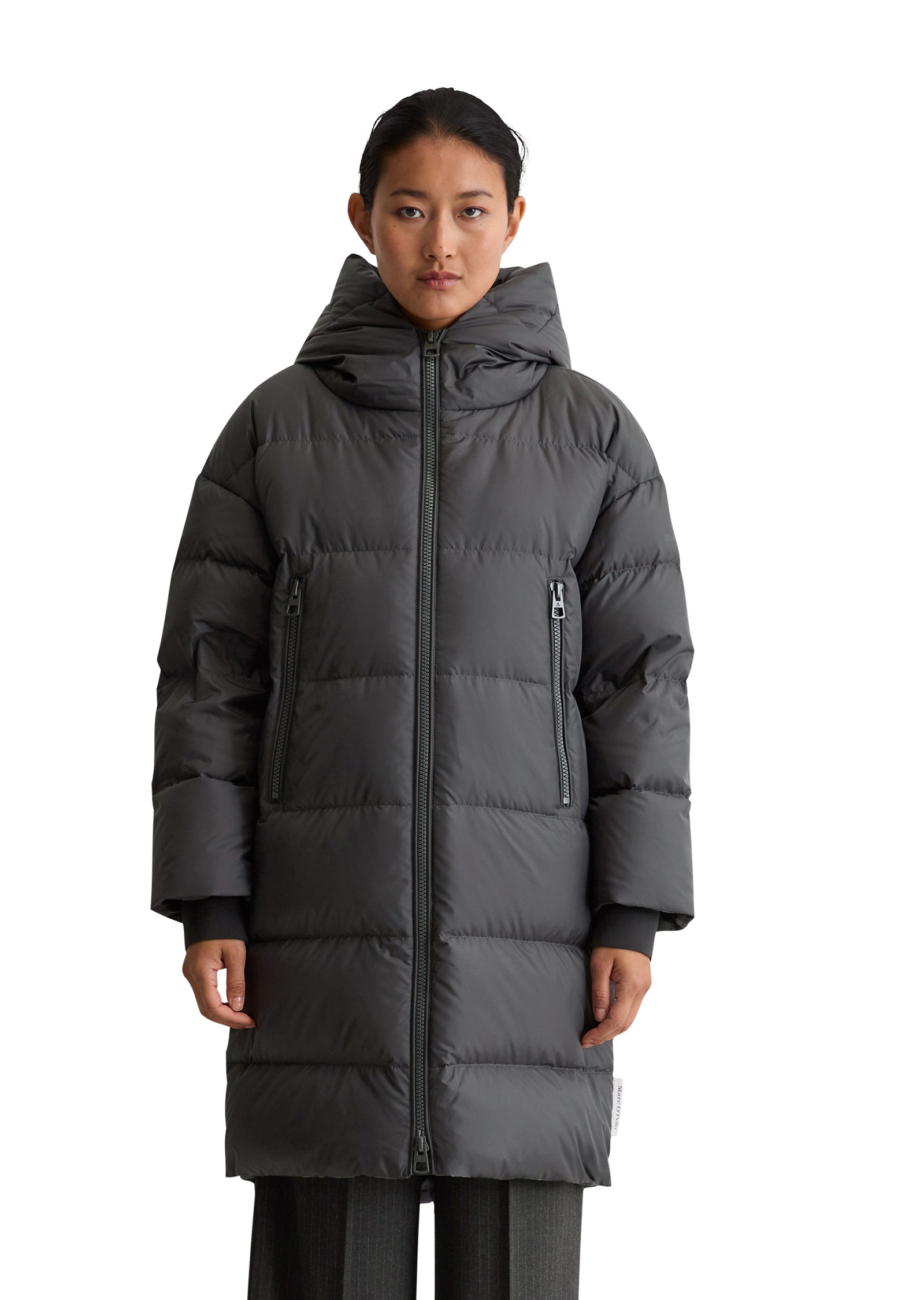 Marc OPolo Daunenmantel "aus recyceltem Polyester wasserabweisend" günstig online kaufen