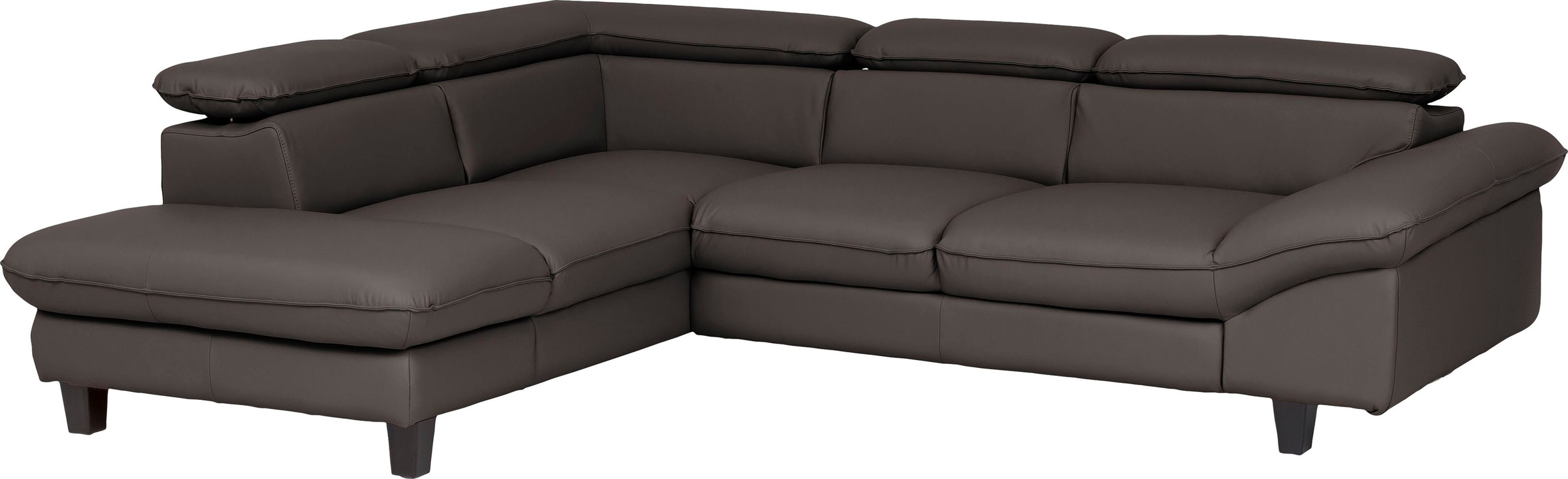 Home affaire Ecksofa »Pilot L-Form«, mit Kopfteilverstellung, optional Bettfunktion und Bettkasten