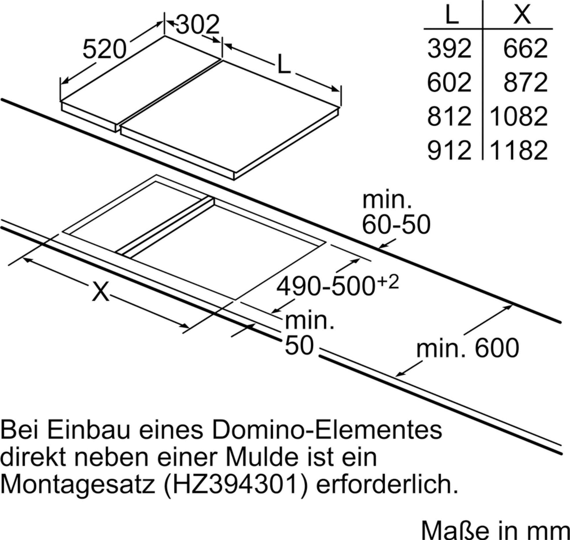 SIEMENS Flex-Induktions-Kochfeld von SCHOTT CERAN® »EX375FXB1E«