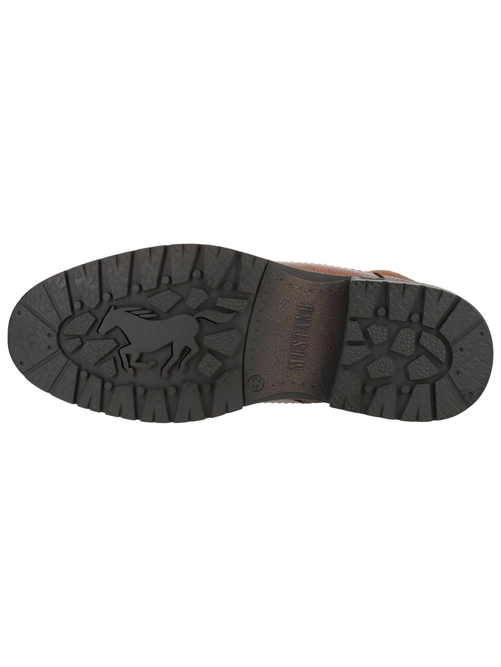 Mustang Shoes Schnürstiefelette »Mustang Shoes Stiefelette Lederimitat«