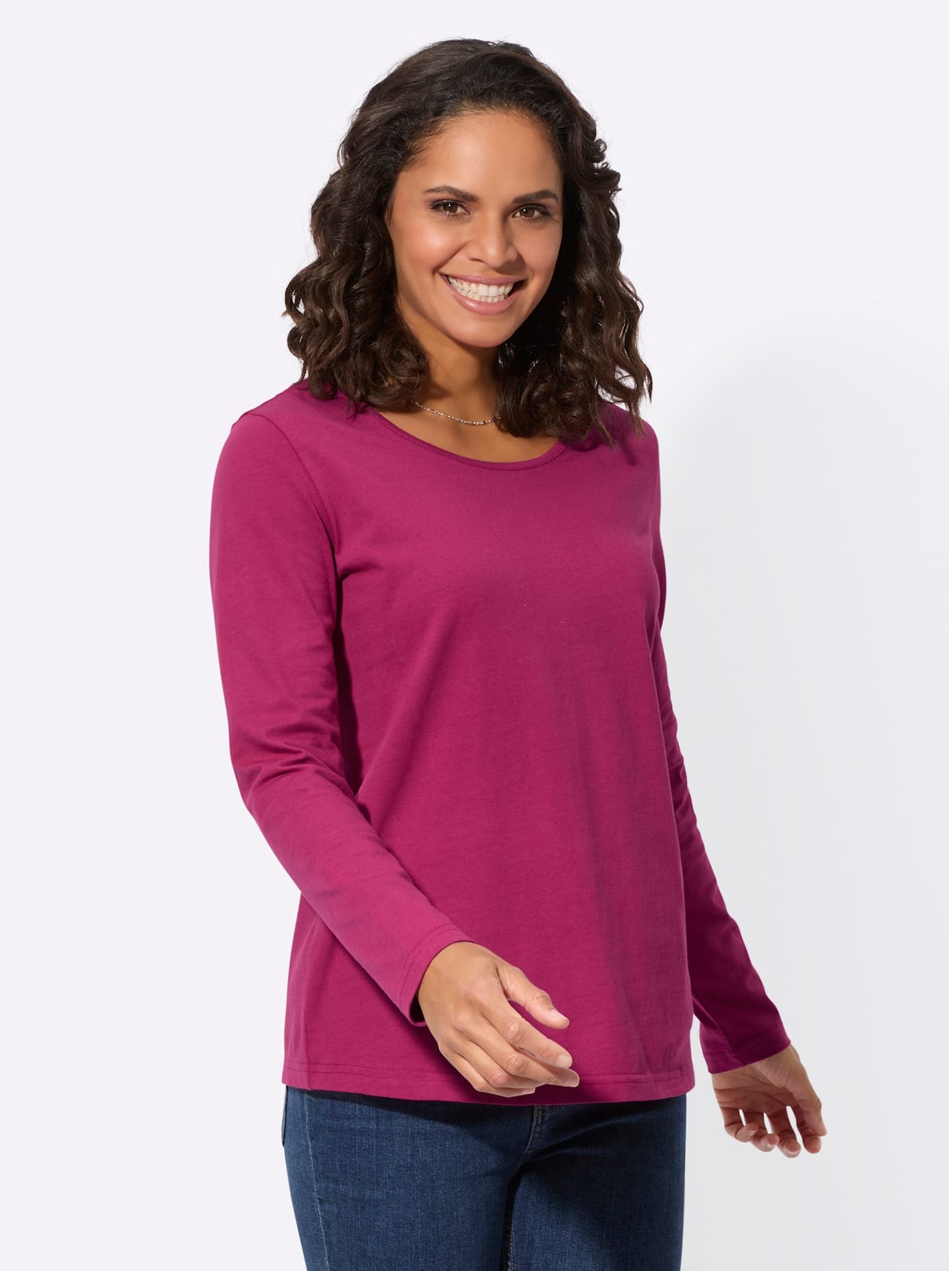 Casual Looks Rundhalsshirt "Shirt", (1 tlg.) günstig online kaufen