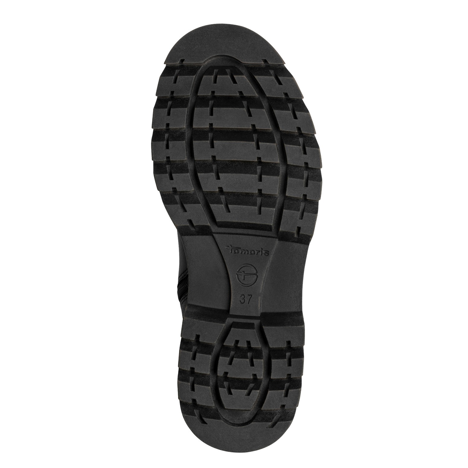 Tamaris Chelseaboots, Blockabsatz, Stiefelette mit Stretcheinsatz an der Außenseite