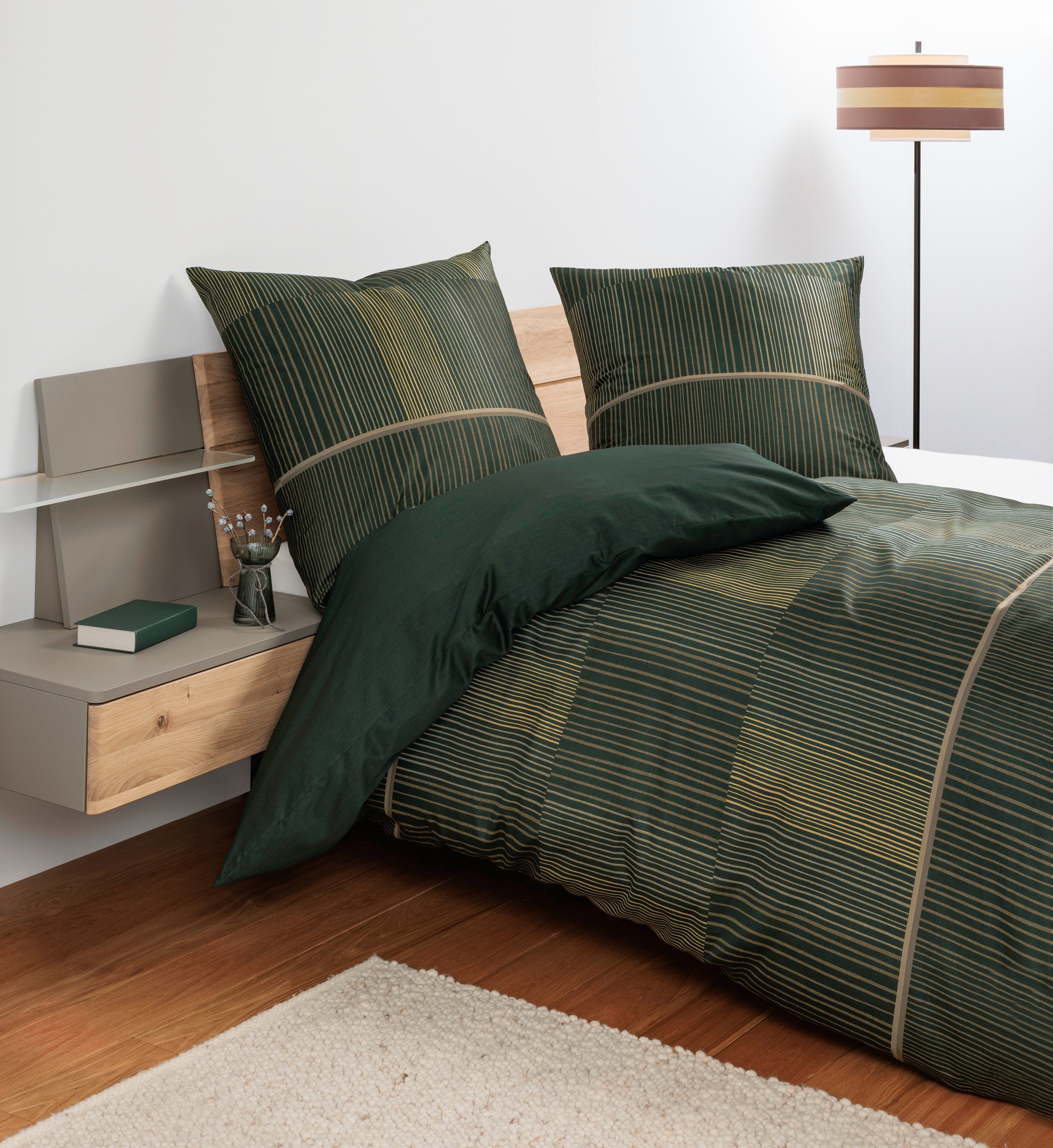 Janine Bettwäsche "Mako-Satin98125 06" mit Reissverschluss günstig online kaufen