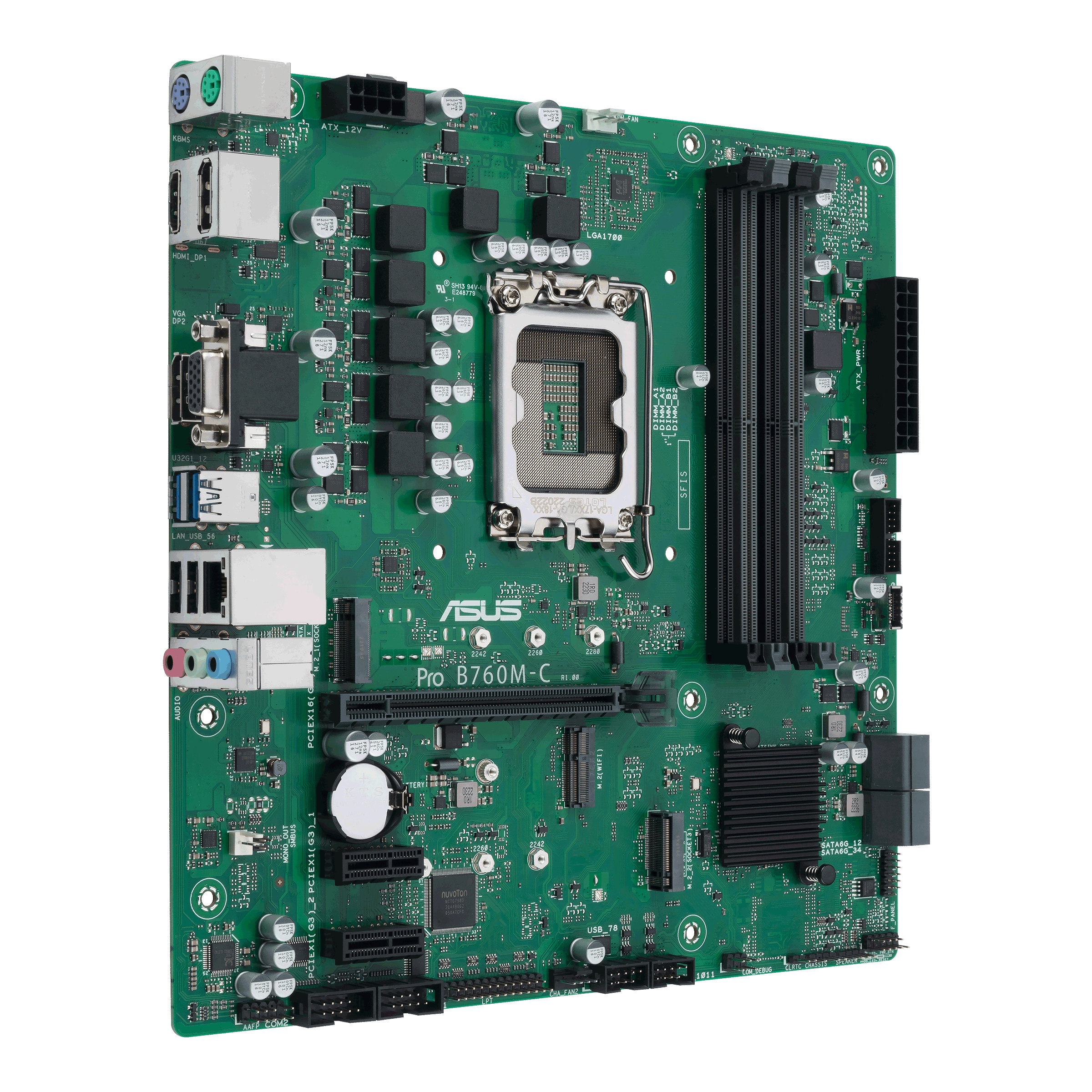 Asus Mainboard »PRO B760M-C-CSM«