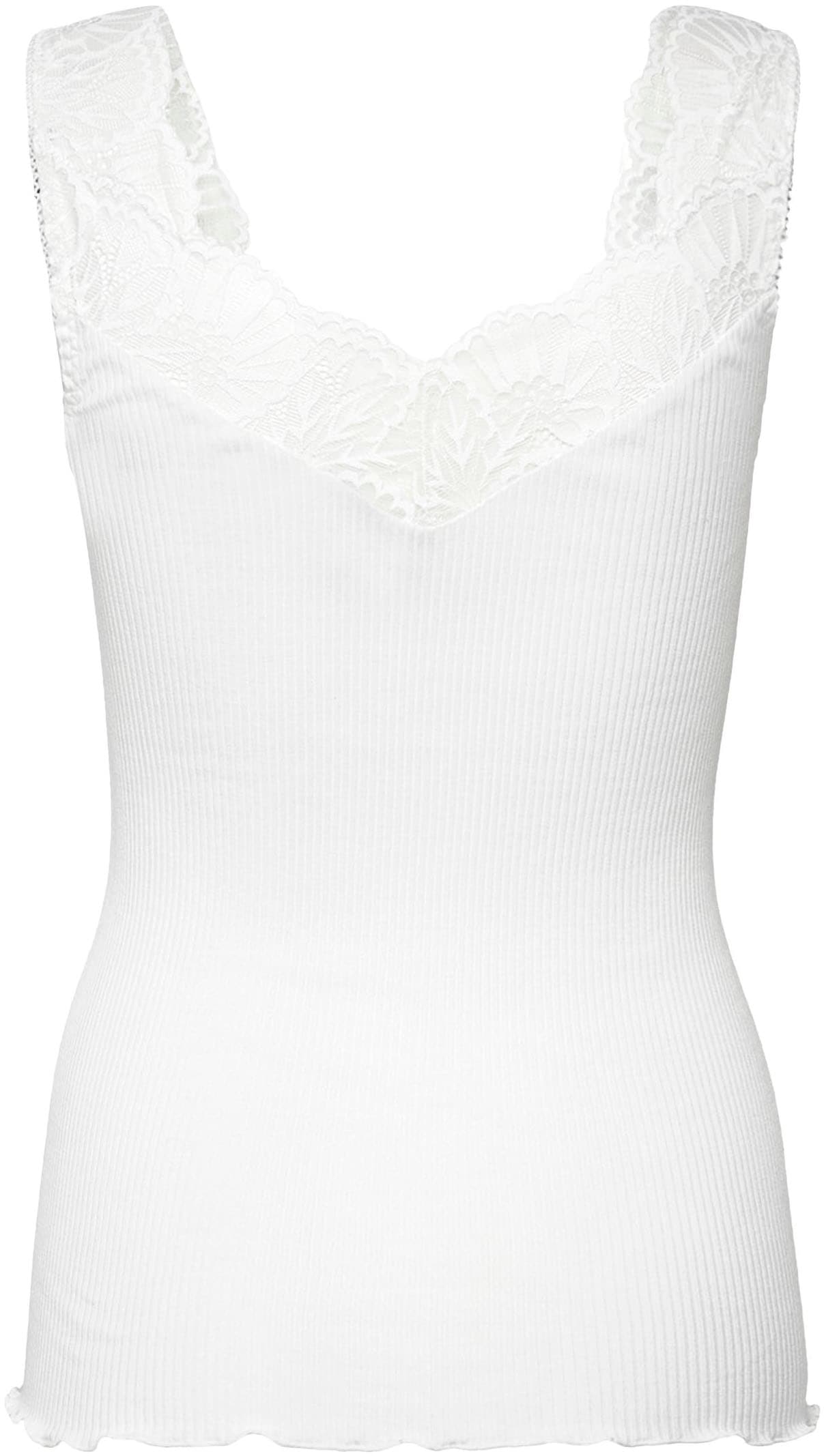 rosemunde Tanktop, wunderschöner, elastischer Vintage-Spitzenbesatz