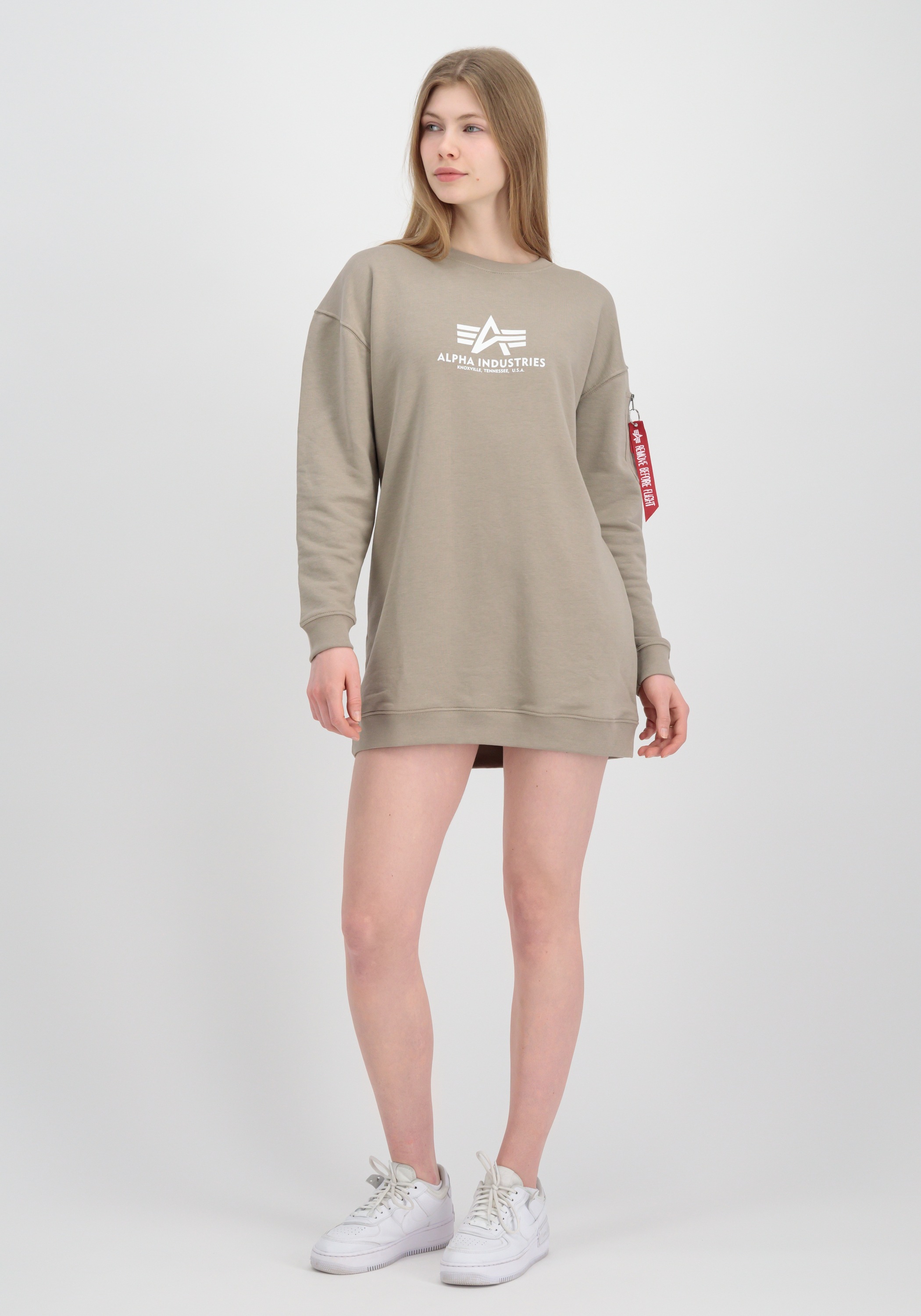 Alpha Industries Sweater "Alpha Industries Women - Sweatshirts Basic Long S günstig online kaufen