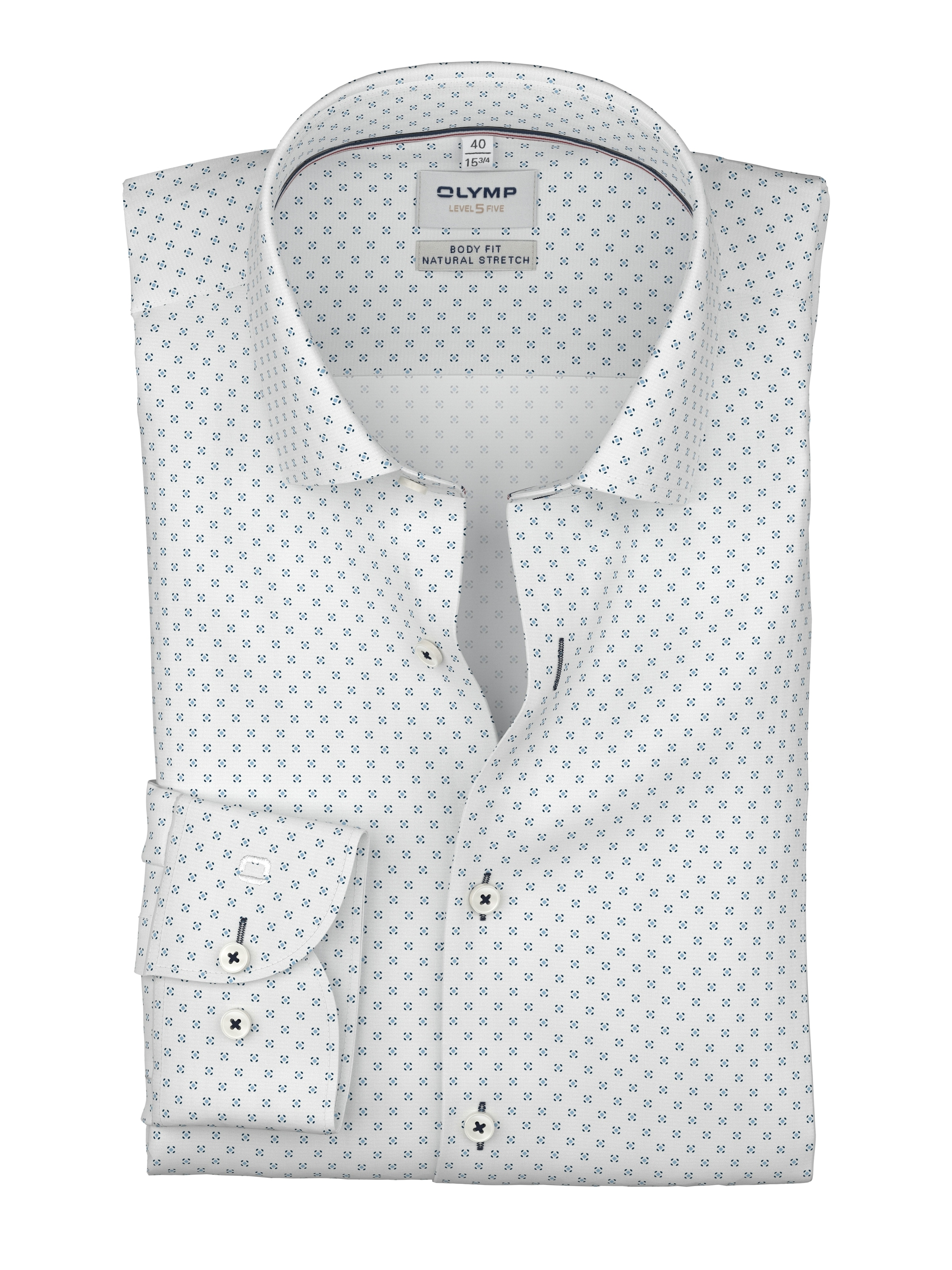 OLYMP Langarmhemd "Level Five" Businesshemd, body fit, Kentkragen günstig online kaufen