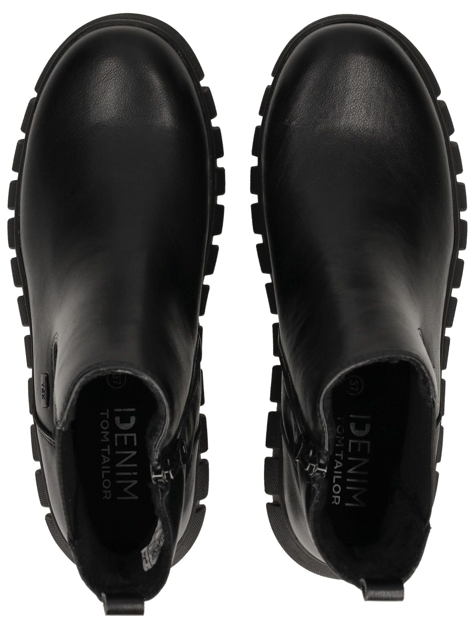 TOM TAILOR Stiefelette »Tom Tailor Stiefelette Lederimitat/Textil«