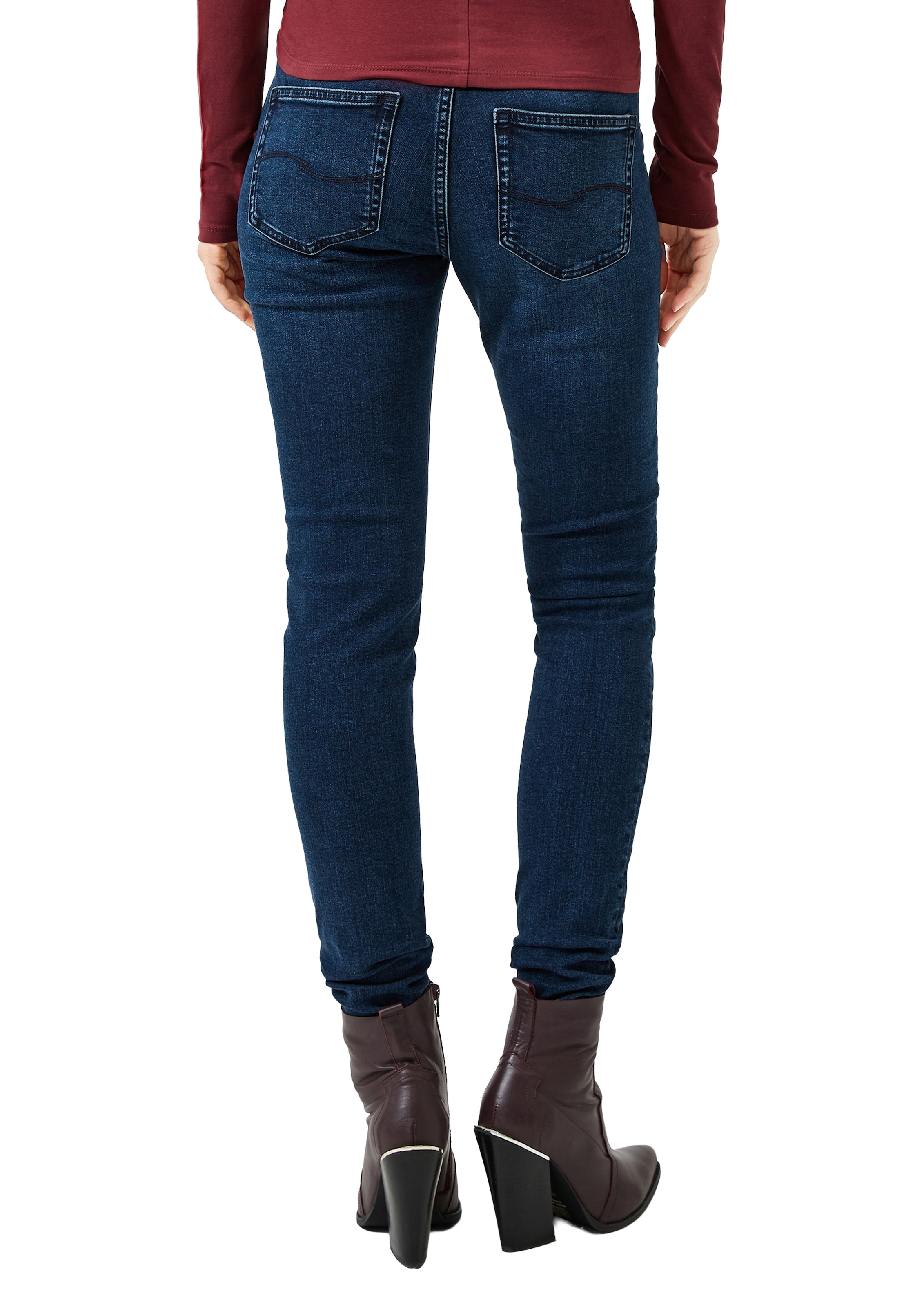 QS Stretch-Hose  Slim Fit Jeans mit Stretch