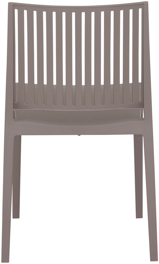 Siena Garden Gartensessel »Lane 2er Set Stapelstuhl taupe« Set, 2 Stk. tlg. Gestell, Polypropylen/Glasfaser