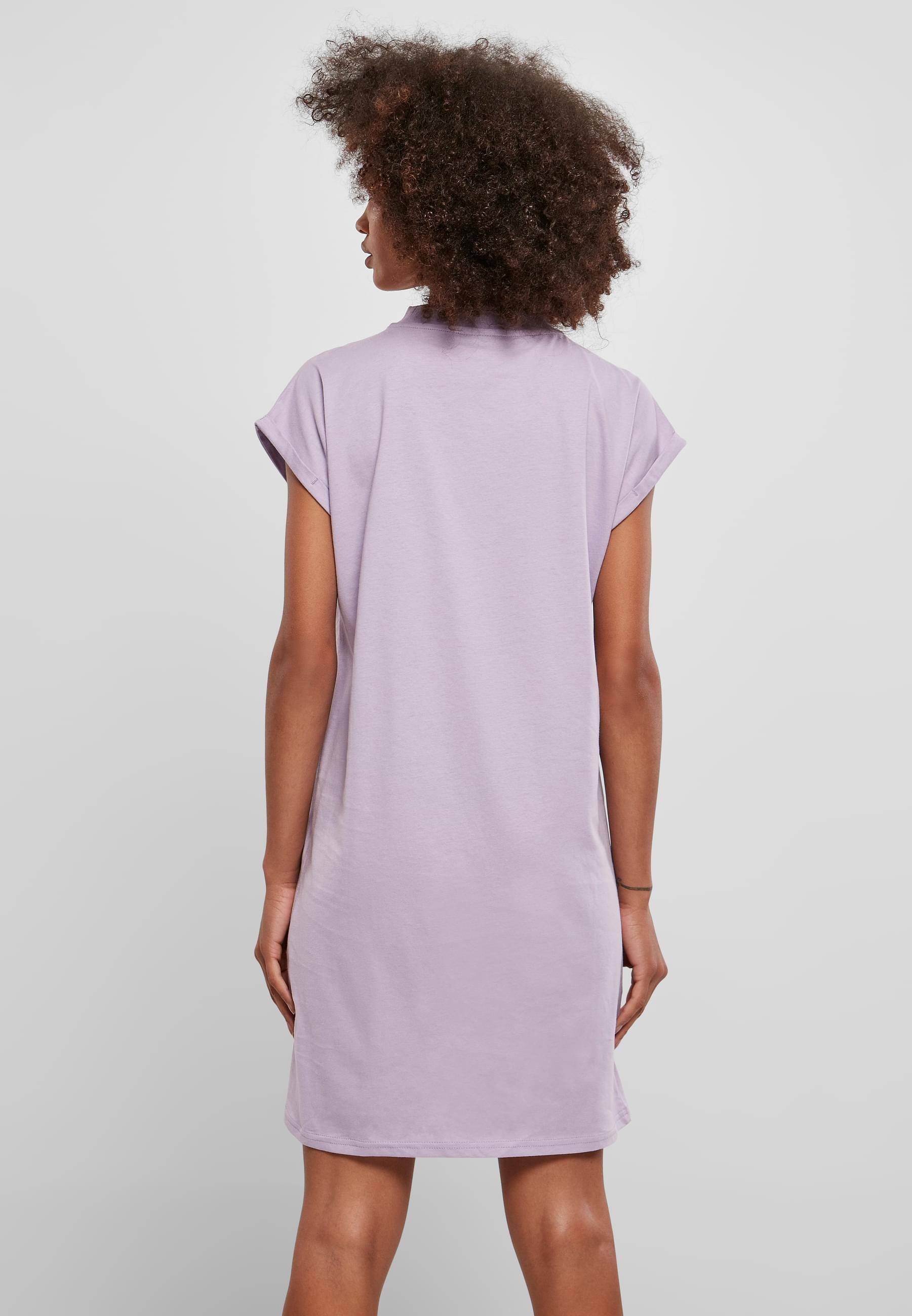 URBAN CLASSICS Shirtkleid »Urban Classics Damen Ladies Turtle Extended Shoulder Dress«, (1 tlg.)
