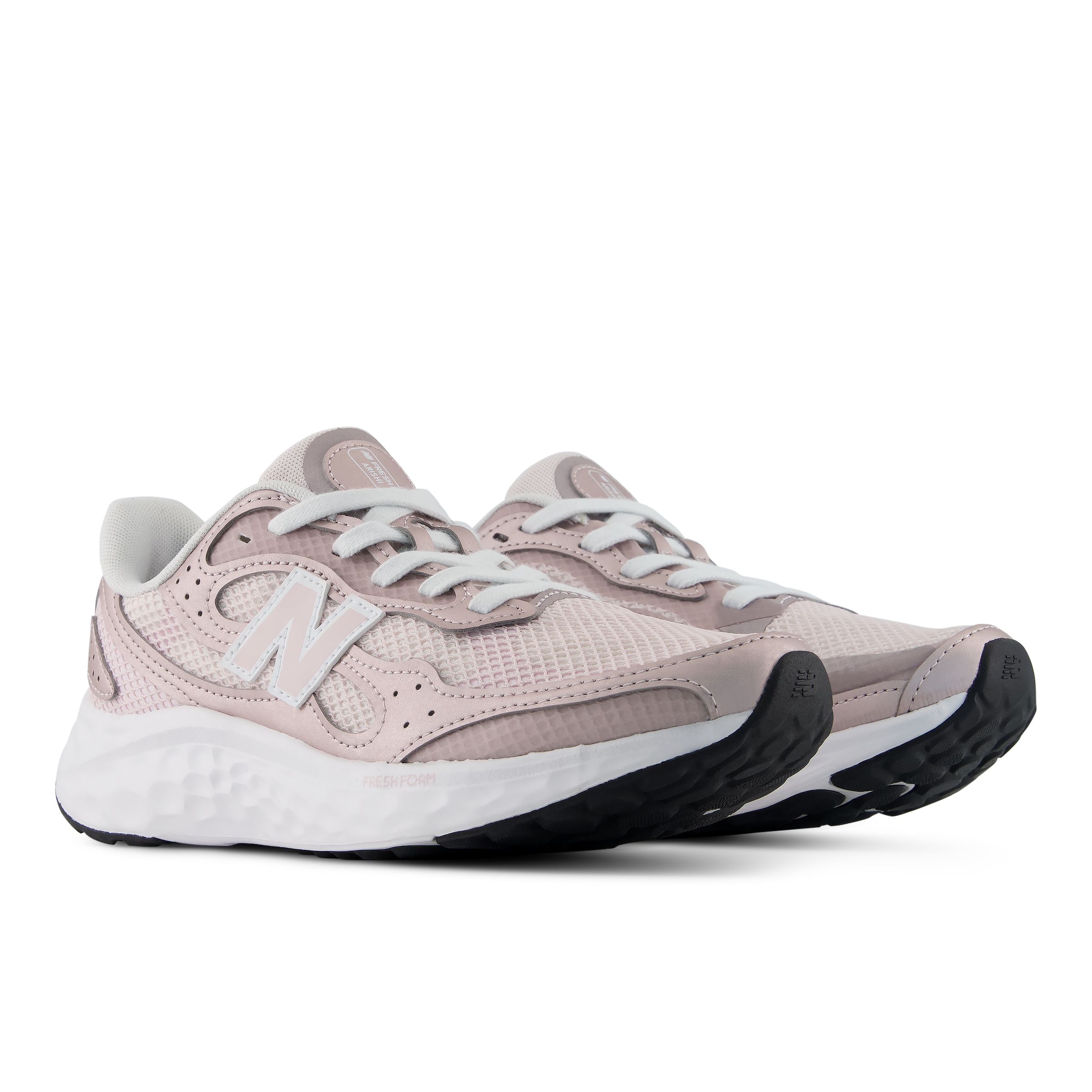 NEW BALANCE Damen Laufschuh "Arishi", Gr. 37pink salt, pink granite, silber metallic, Synthetik, Textil, Schuhe, vielseitiger Schuh mit Fresh