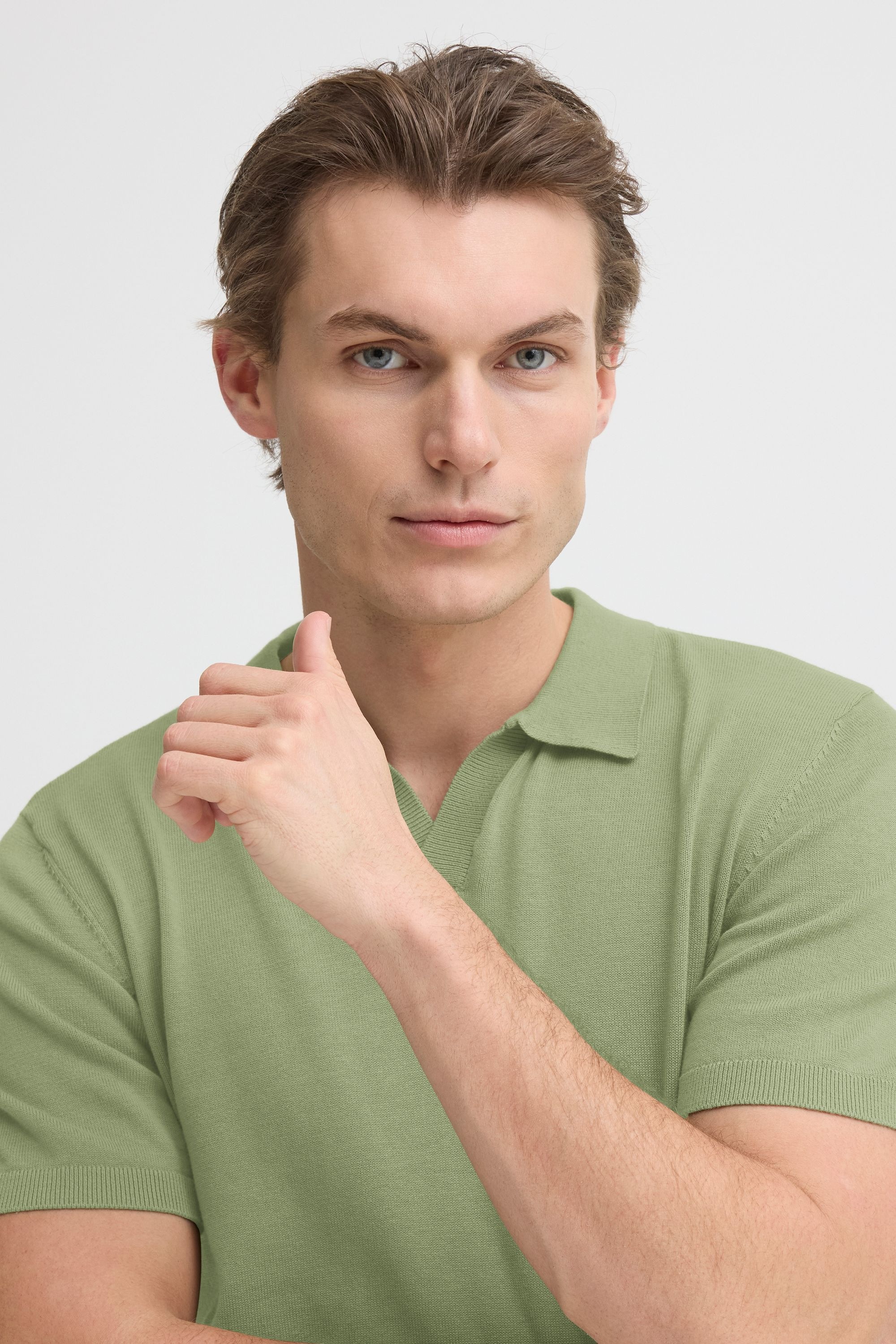 Blend Longsleeve »Strickpullover BHBray Polo«