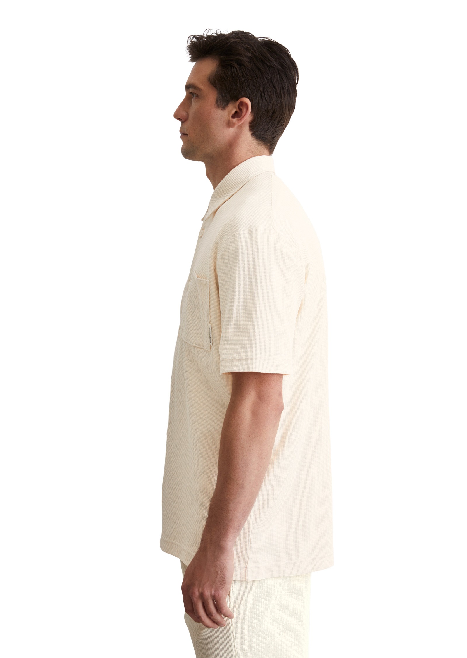 Marc OPolo Poloshirt "mit feiner Waffelstruktur" günstig online kaufen