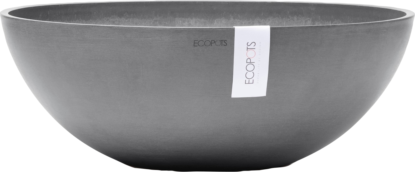 ECOPOTS Blumentopf "VIENNA Grey", BxTxH: 50x50x18 cm günstig online kaufen