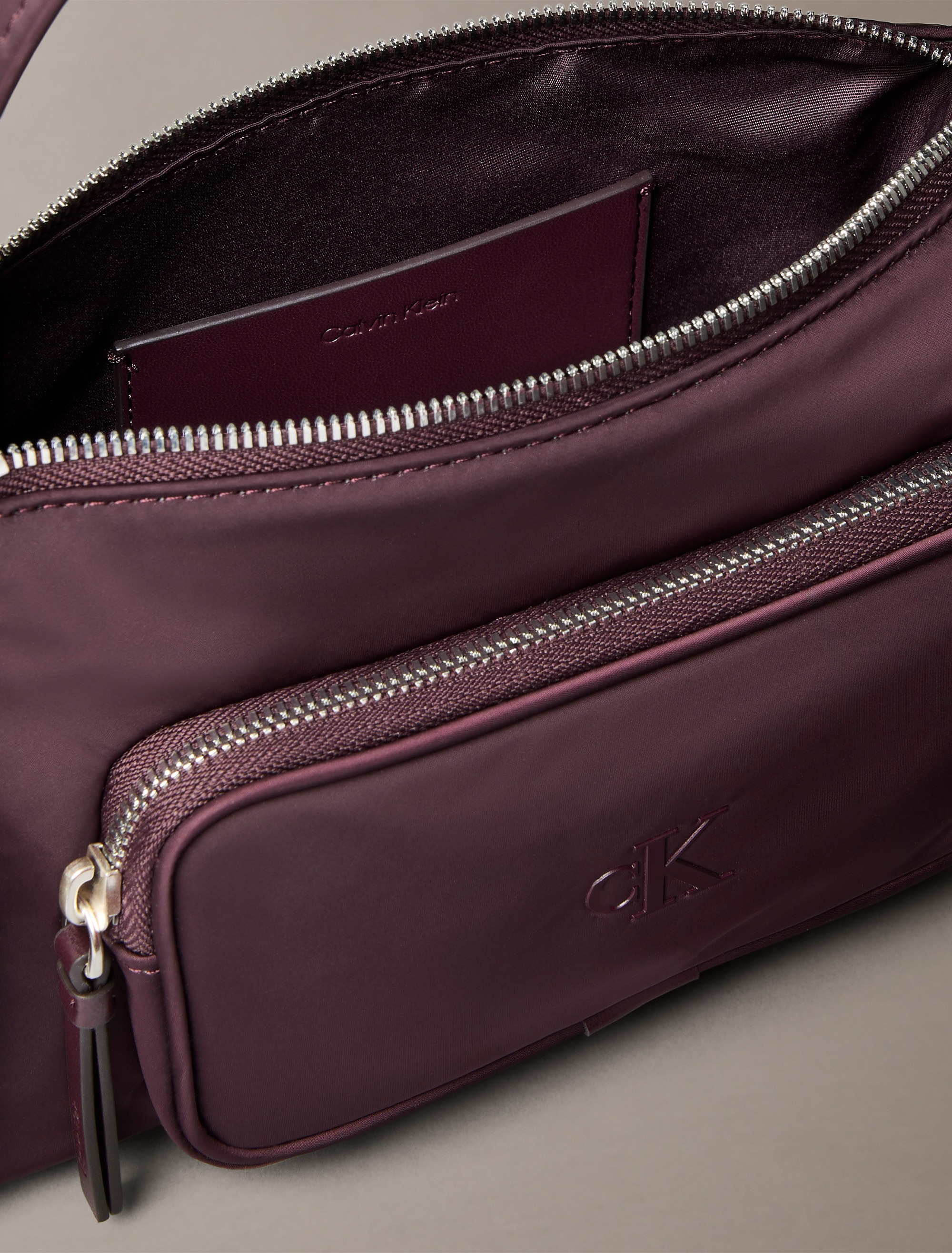 Calvin Klein Henkeltasche »POCKET NYLON BAG W/ STRAP« Schultertasche, Umhängetasche, Handtasche Damen