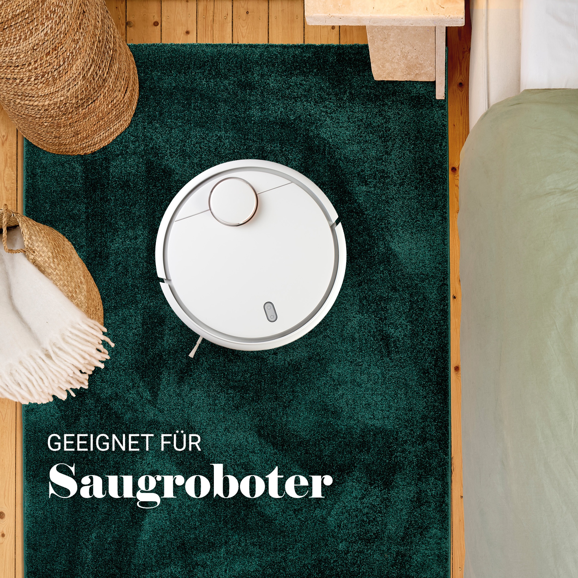 ASTRA Teppich »Sam 250«, rechteckig, 8 mm Höhe, weicher Kurzflor, Wohnzimmer, Schlafzimmer