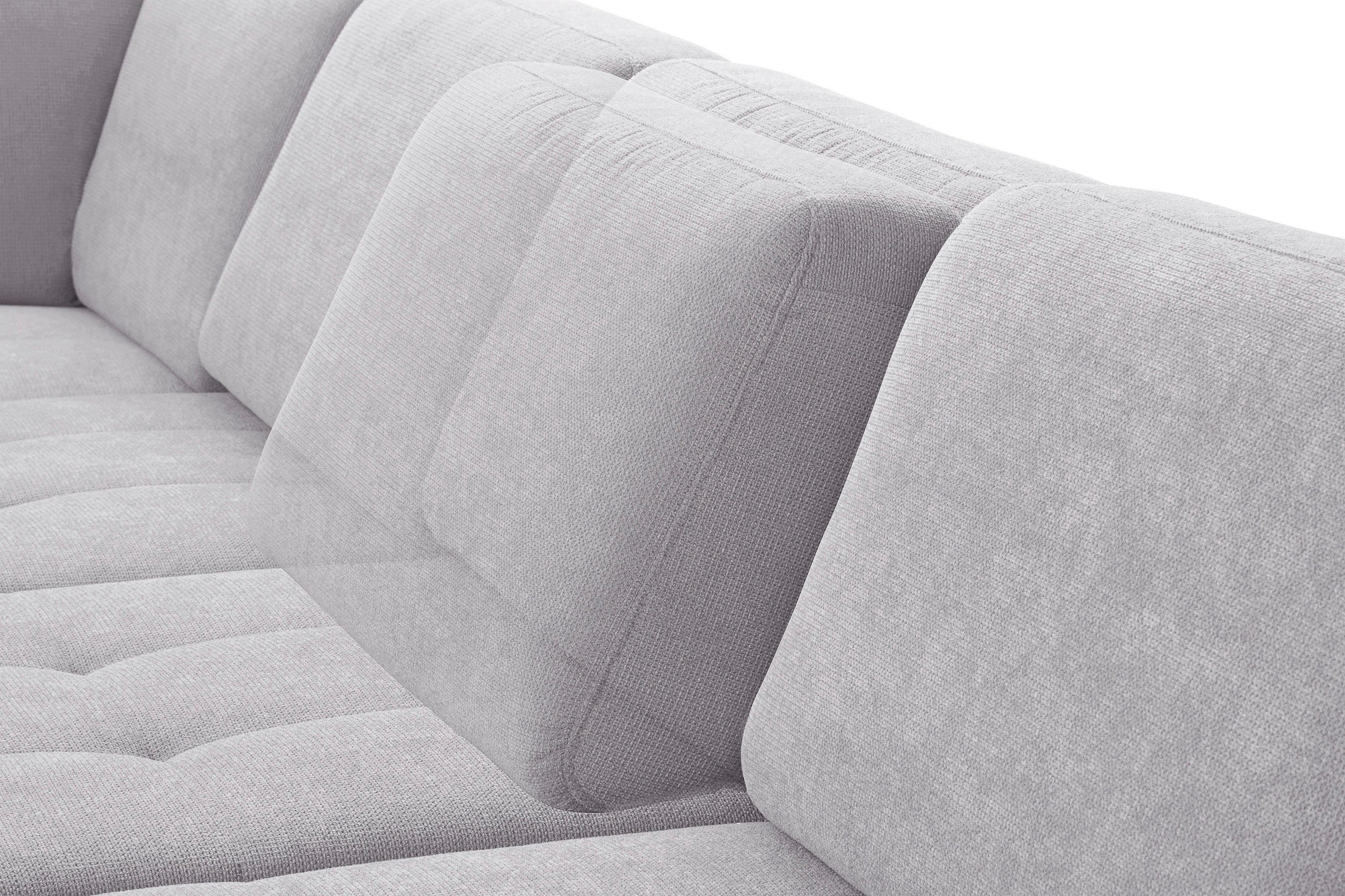sit&more Wohnlandschaft »Santorini U-Form«, mit Federkern und Sitztiefenverstellung, wahlweise mit Bettfunktion