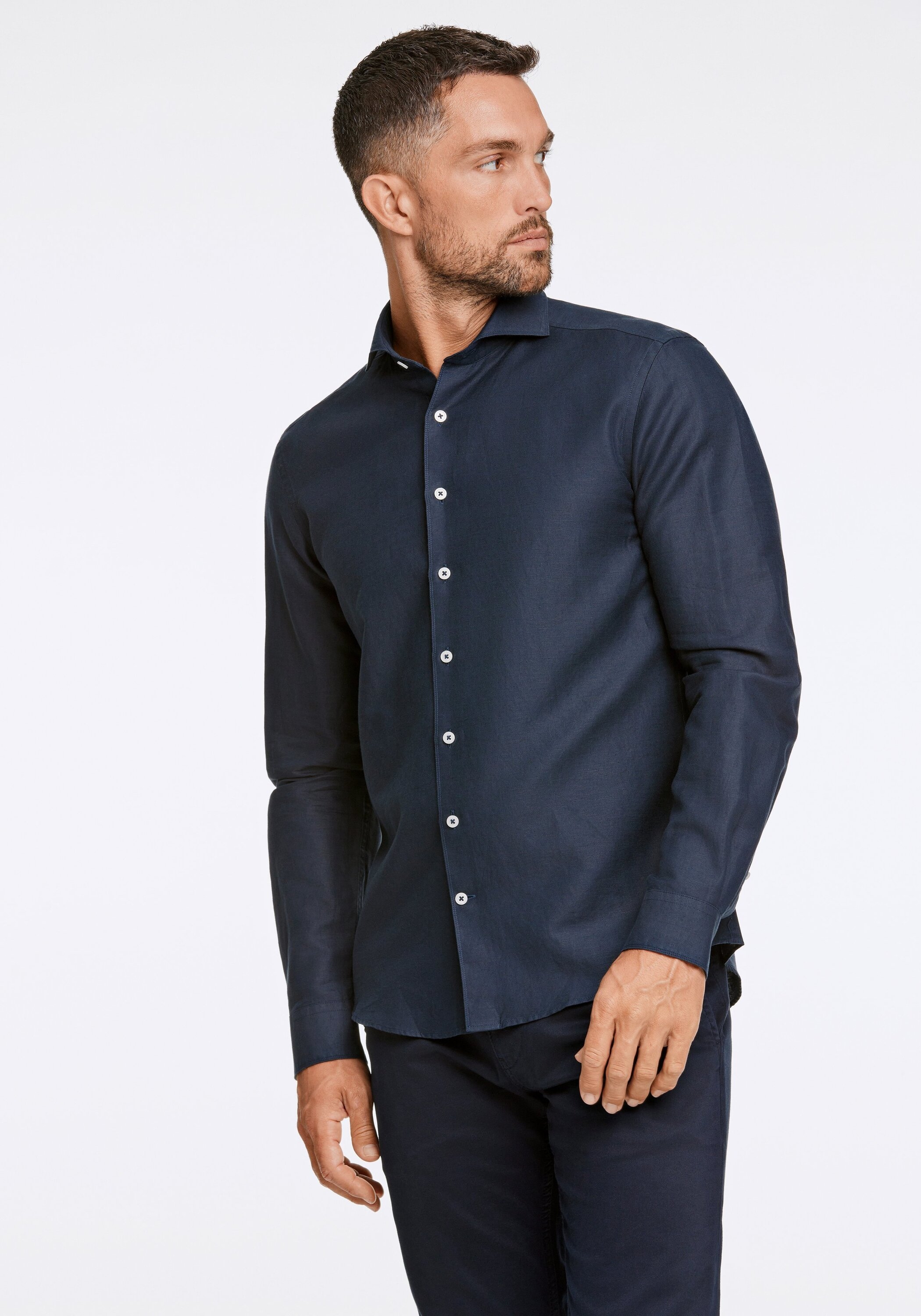 LINDBERGH Langarmhemd "Freizeithemd (Langarm) Modern Fit"