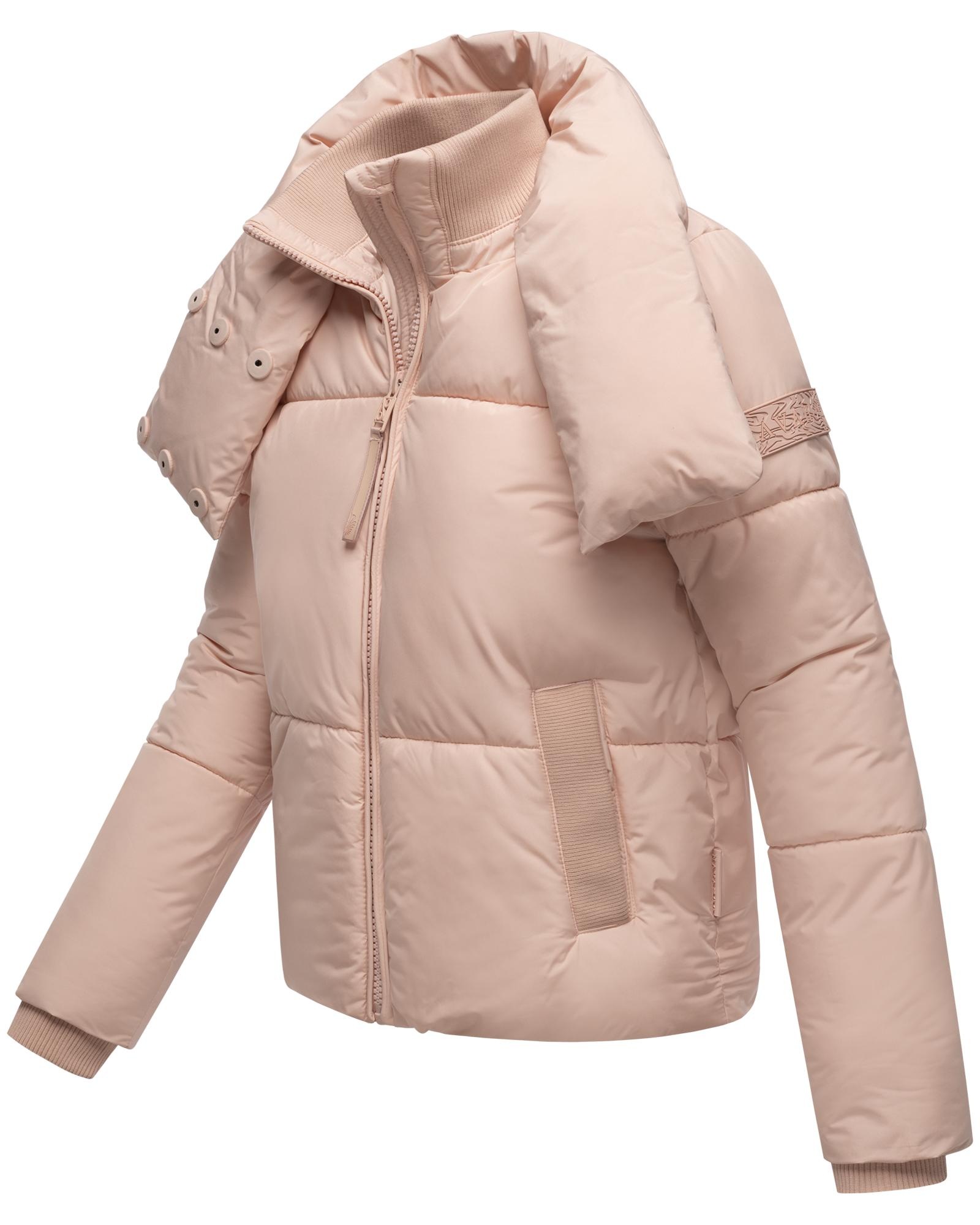 Navahoo Outdoorjacke »Traumelfe 14«, ohne Kapuze, Winter Steppjacke mit hohem Kragen