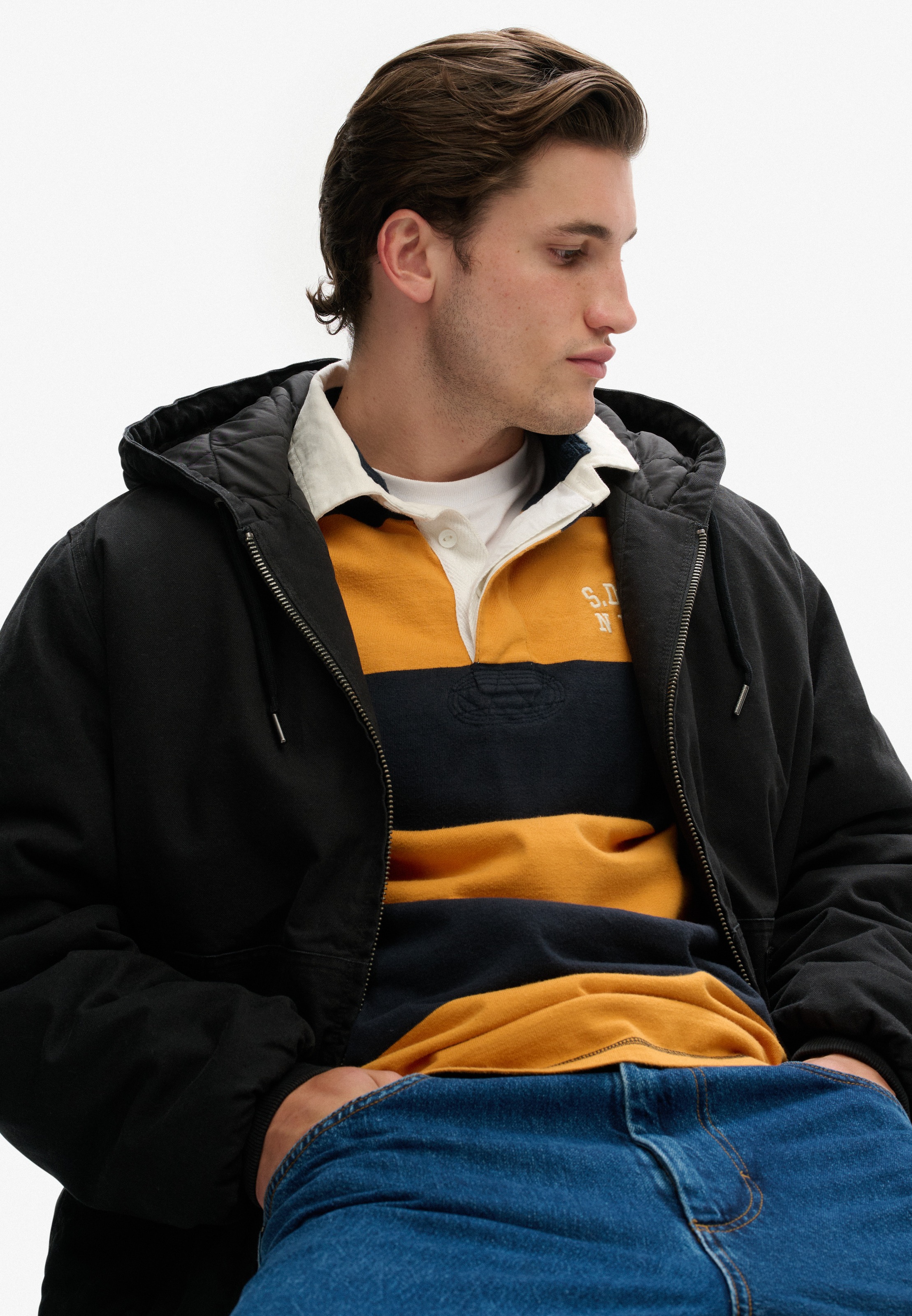 Thumbnail - Superdry Parka "CANVAS SURPLUS HOODED JKT" mit Kapuze