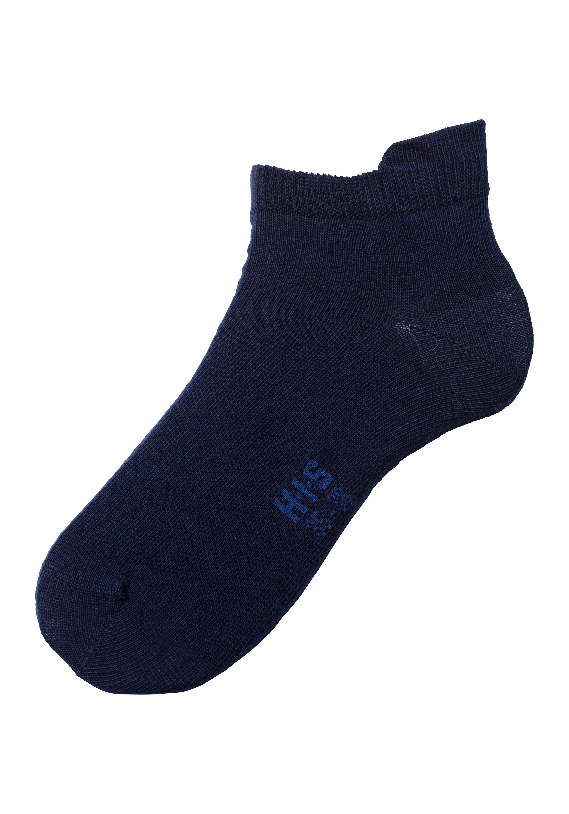 H.I.S Sneakersocken, (Packung, 8 Paar), mit verlängertem Bündchen hinten