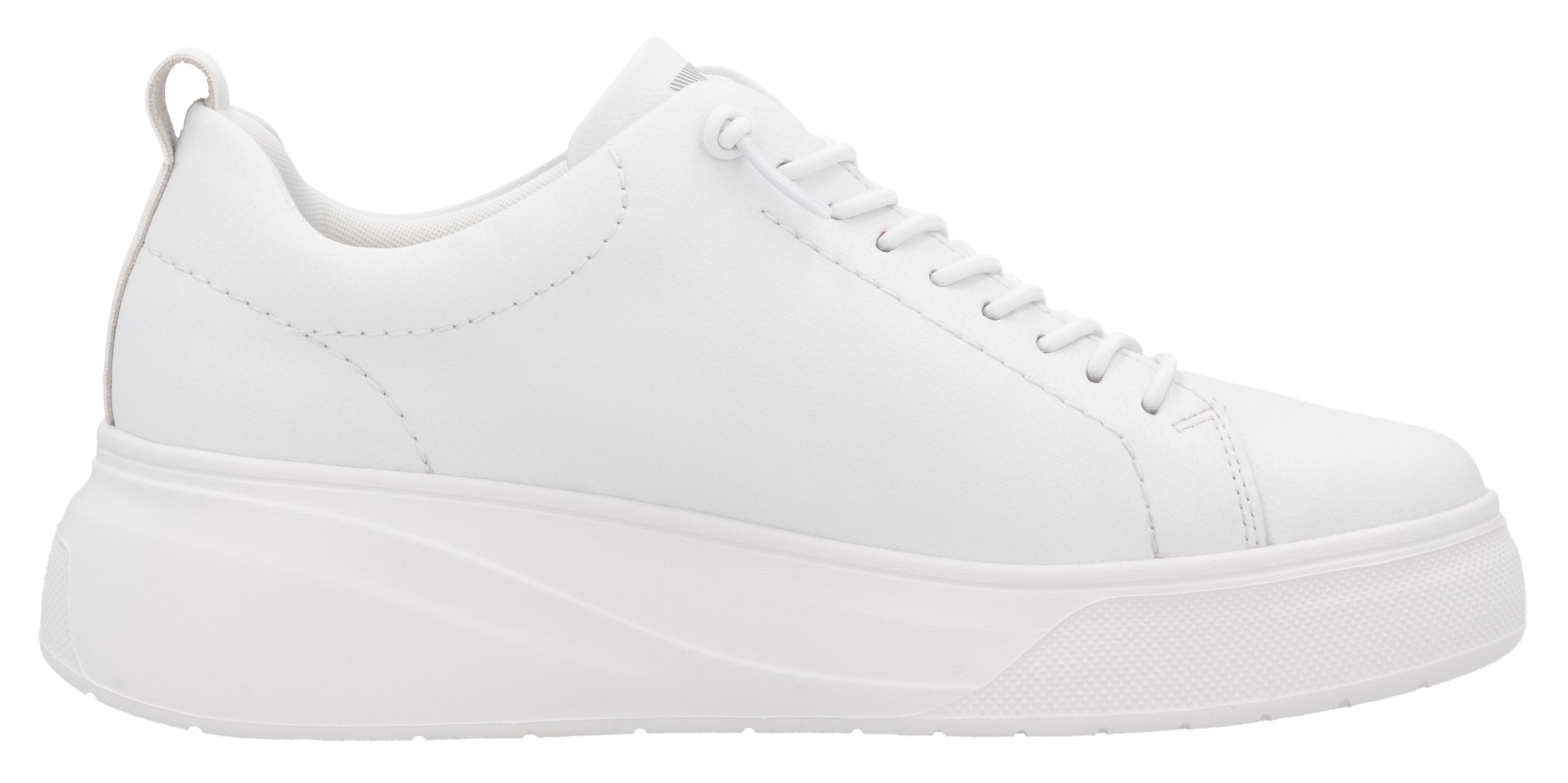 RIEKER Sport Plateausneaker, Freizeitschuh, Halbschuh, Schnürschuh mit Schaftrandpolsterung