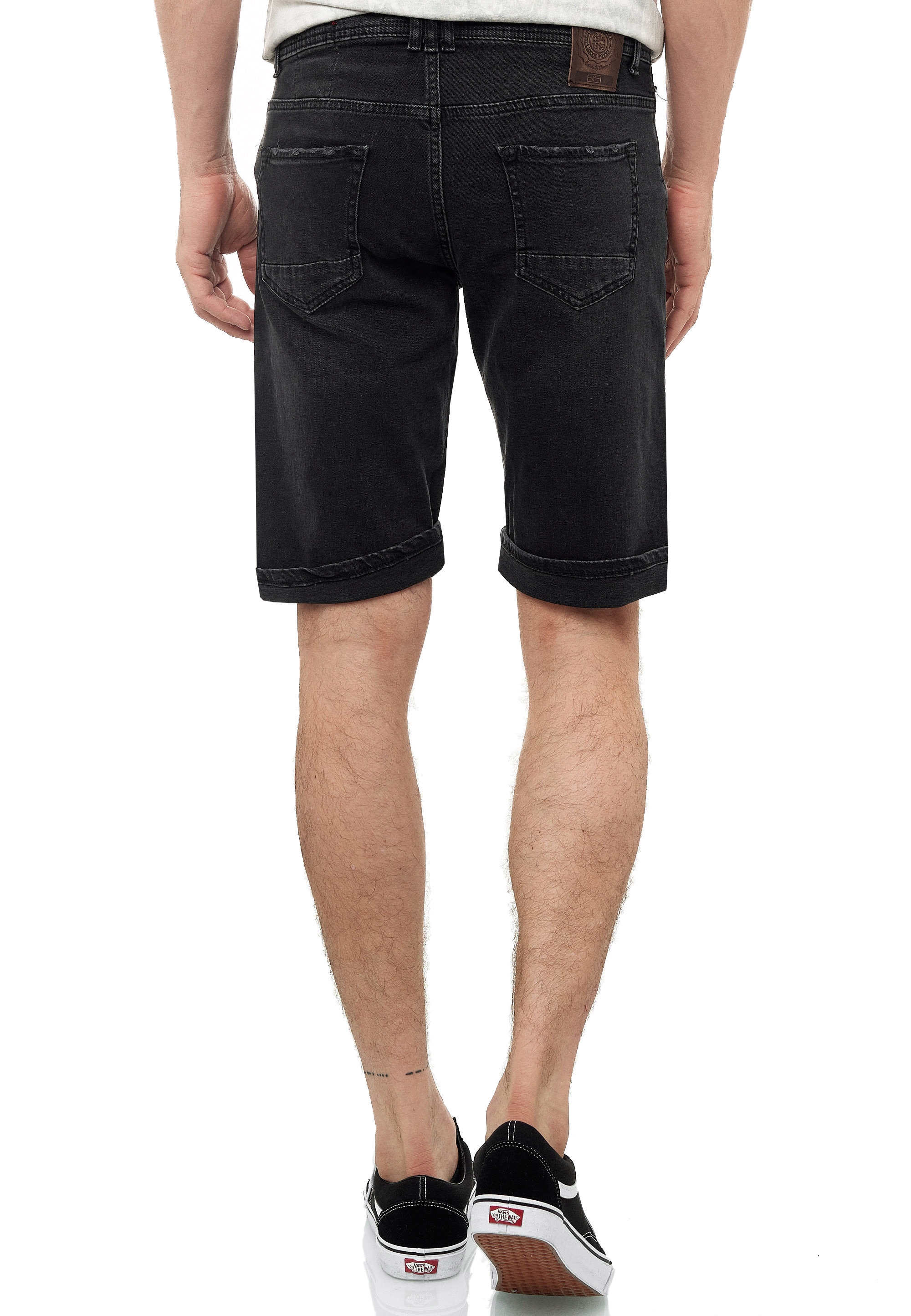 Rusty Neal Shorts »Benson«, mit lässigem Umschlagdetail
