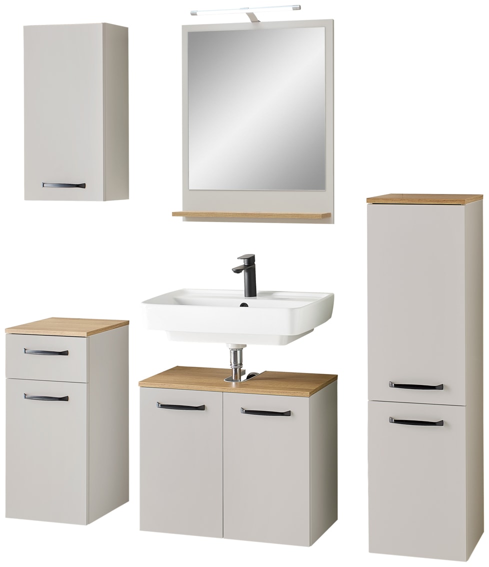 Saphir Badmöbel-Set "Badmöbel-Set Quickset 500, Waschbeckenunterschrank mit günstig online kaufen