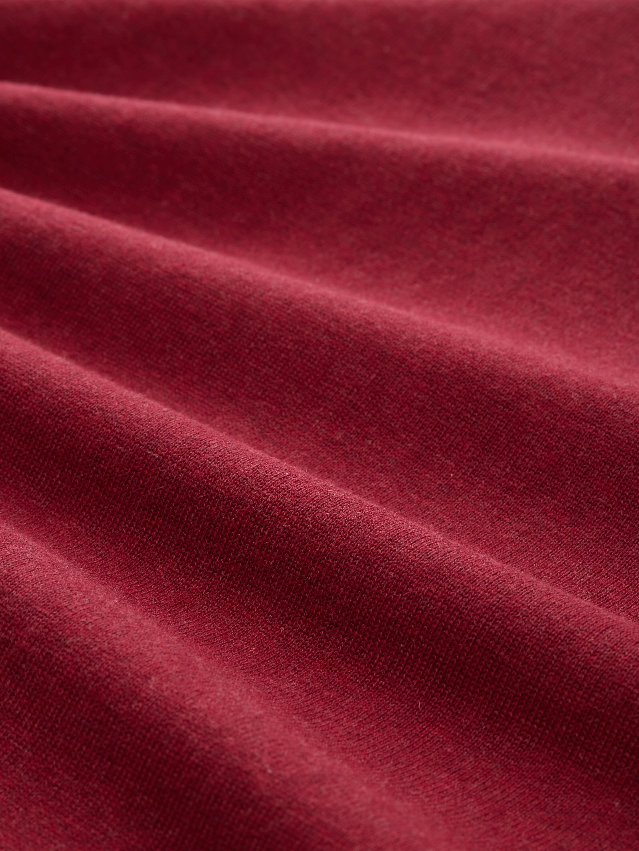 TOM TAILOR V-Ausschnitt-Pullover, mit kleiner Logo-Stickerei