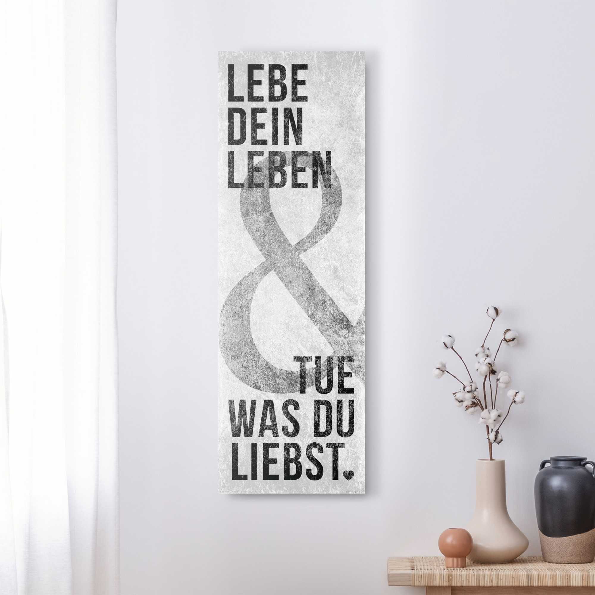 Reinders Deco-Panel "Was du liebst" günstig online kaufen